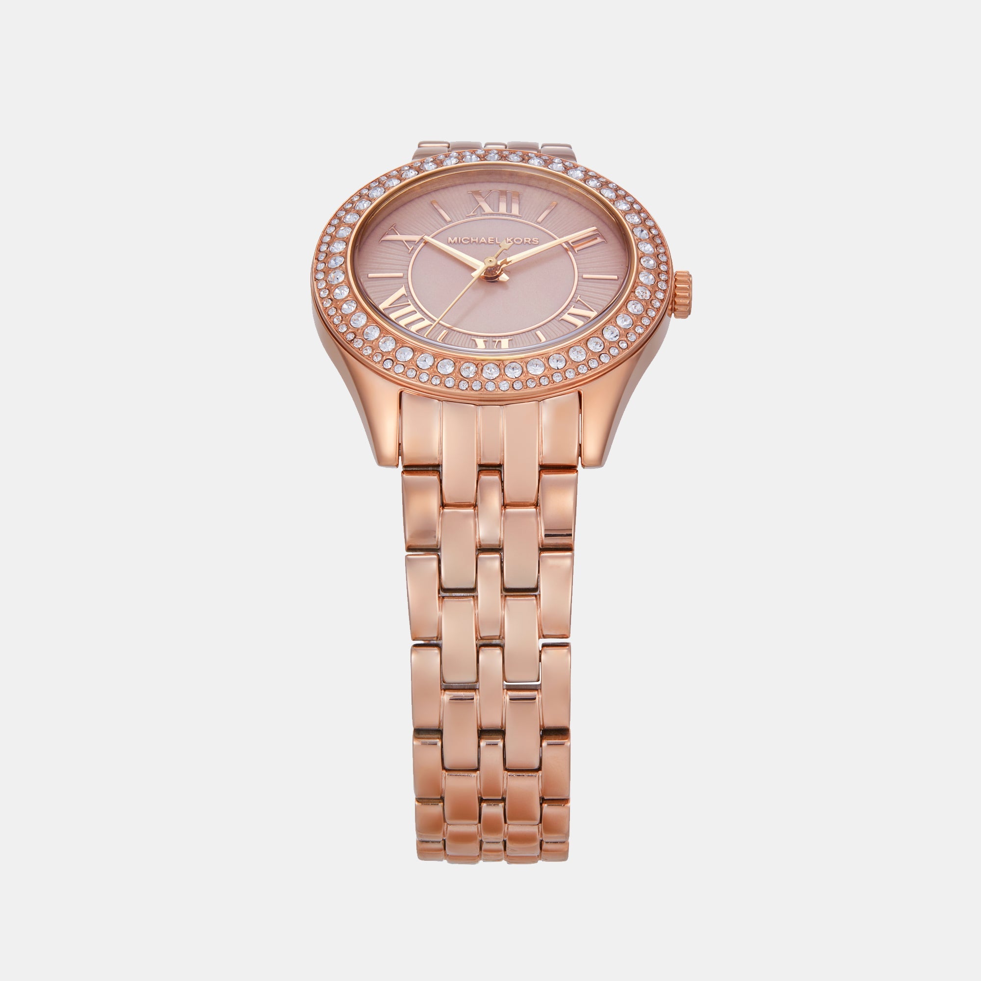 Michael Kors Harlowe Women Quartz Mother Of Pearl Dial Analog Stainless Steel Watch MK4845 - view 4