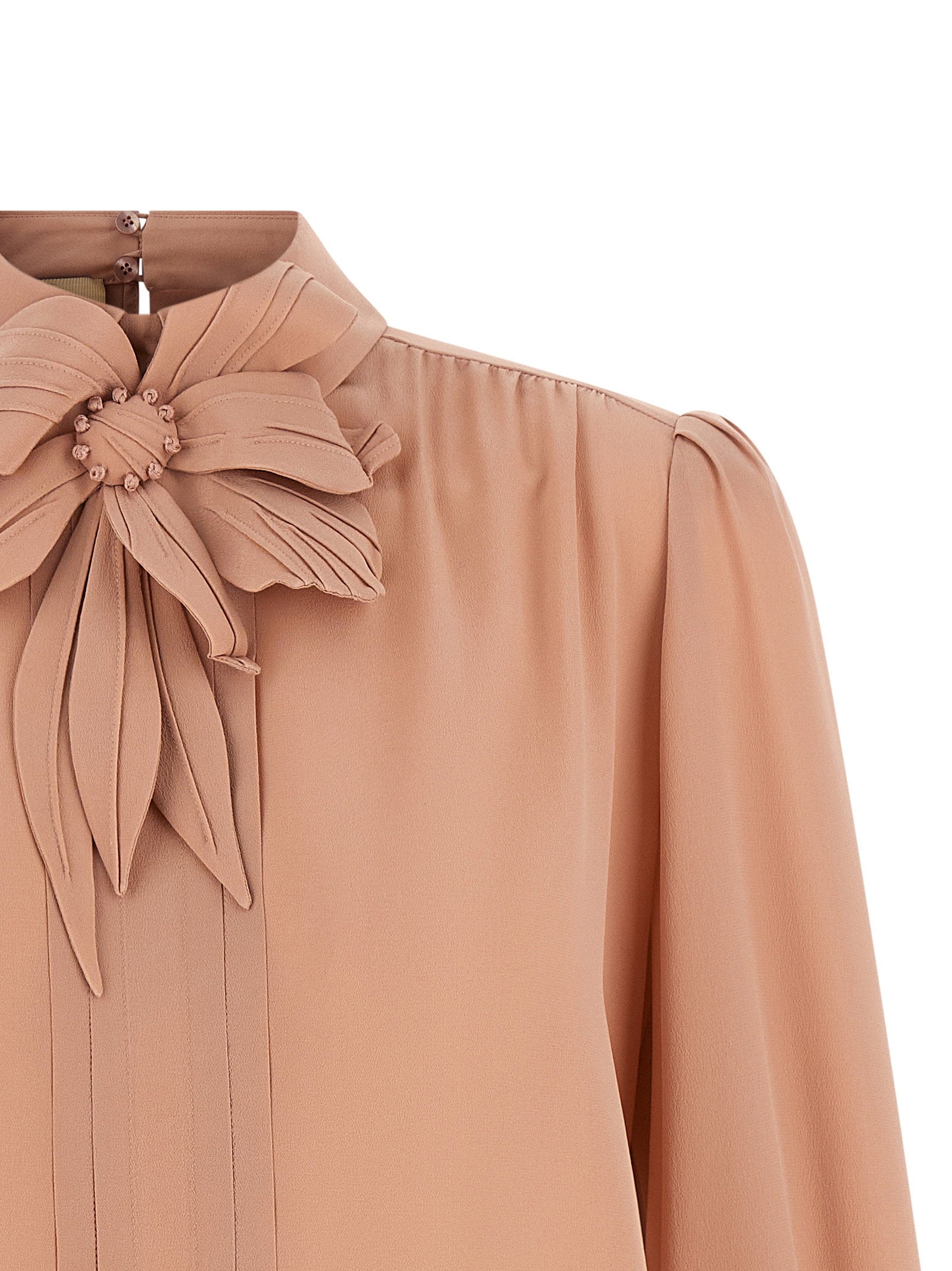 Valentino Garavani Crêpe Top – 100% silk - view 3