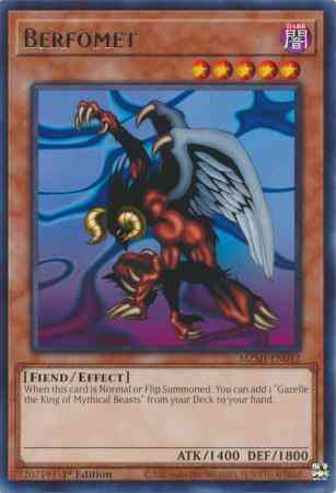 Yu-Gi-Oh! Berfomet - MZMI-EN042 - Rare - 1st Edition