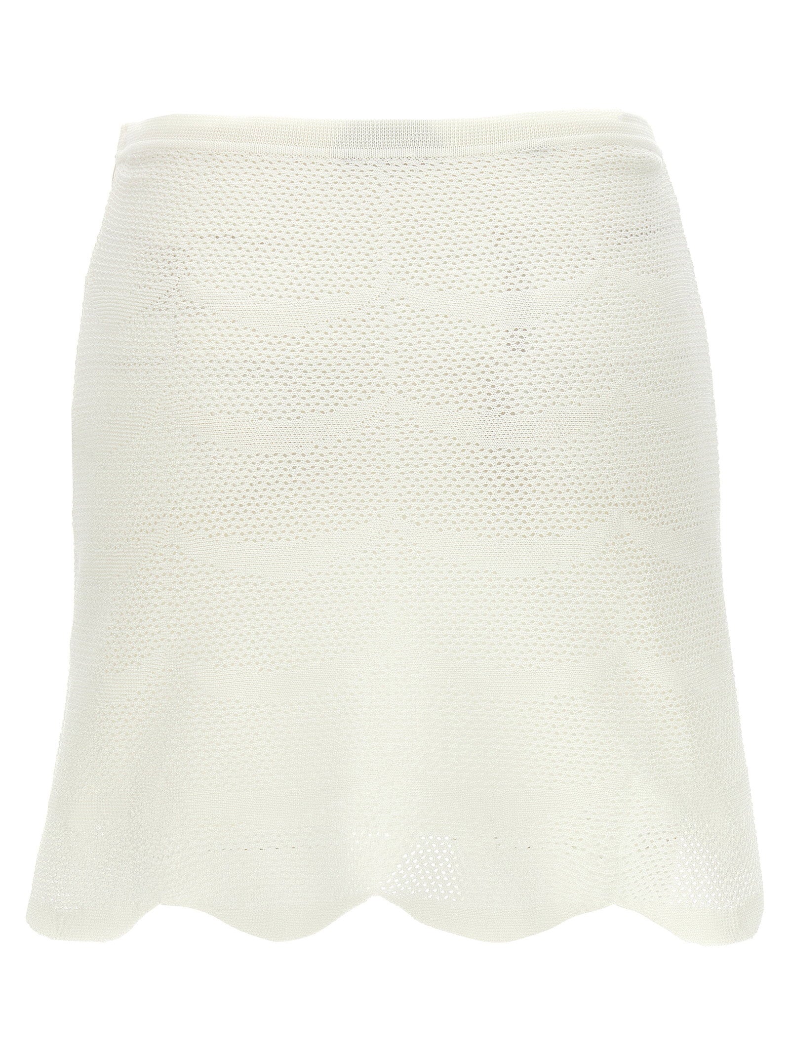 Tom Ford Crochet Mini Skirt – 57% cotton, 43% silk - view 2