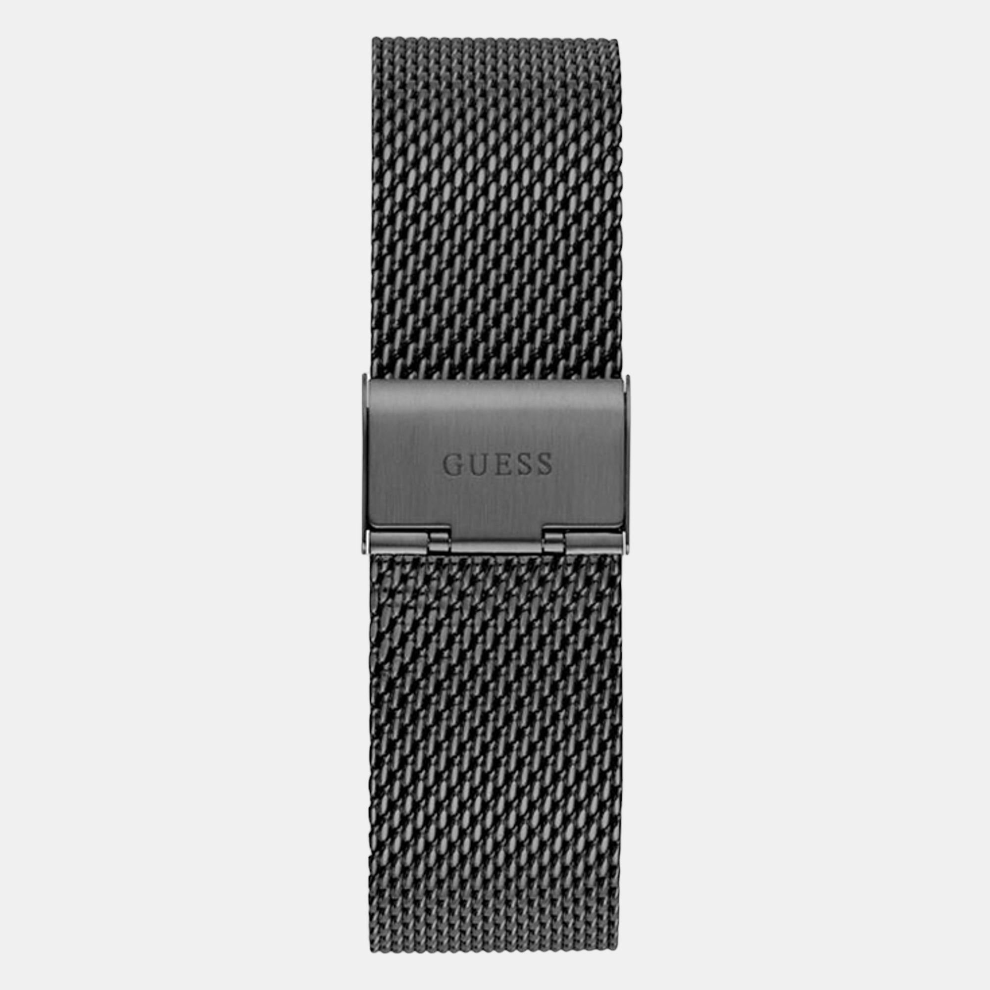 Guess Continental Men Quartz Black Dial Chronograph Stainless Steel Watch GW0582G3 - view 2