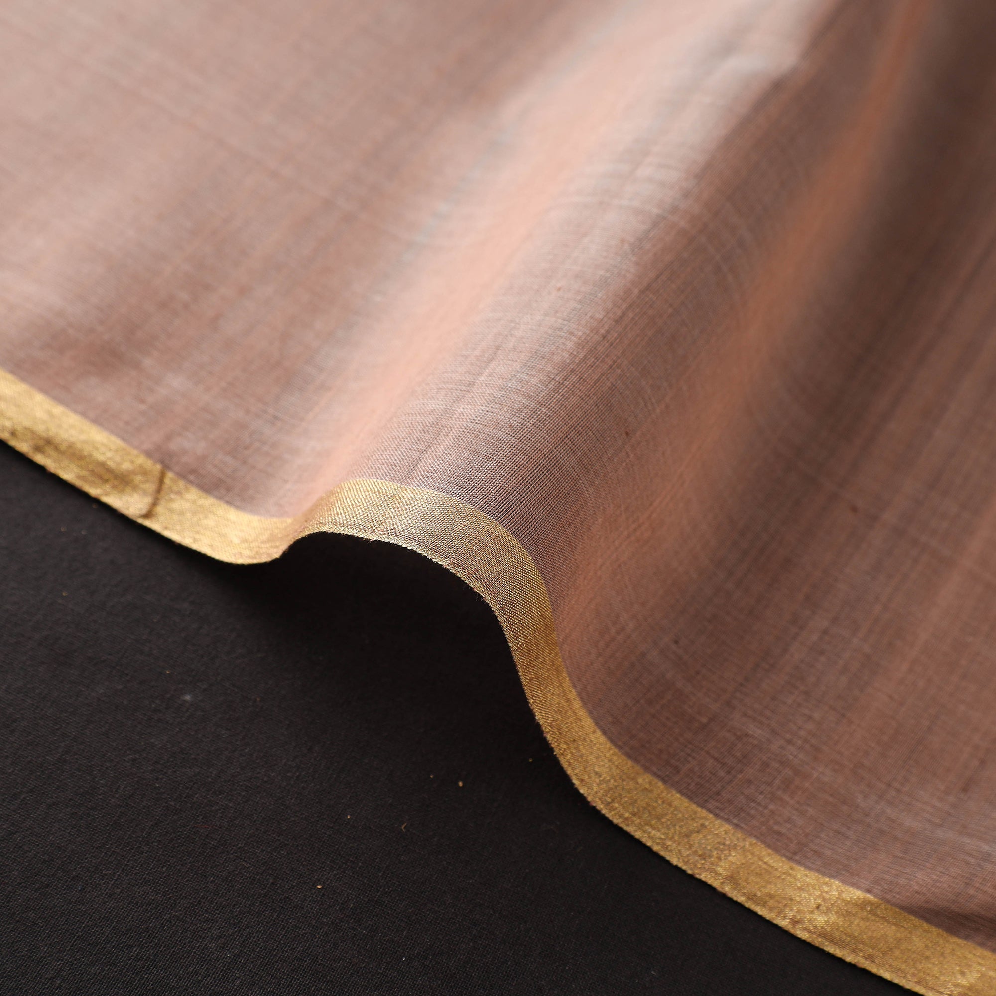 CHANDERI BY RAUPH KHAN Traditional Handloom Chanderi Silk Cotton Fabric 06 - view 3