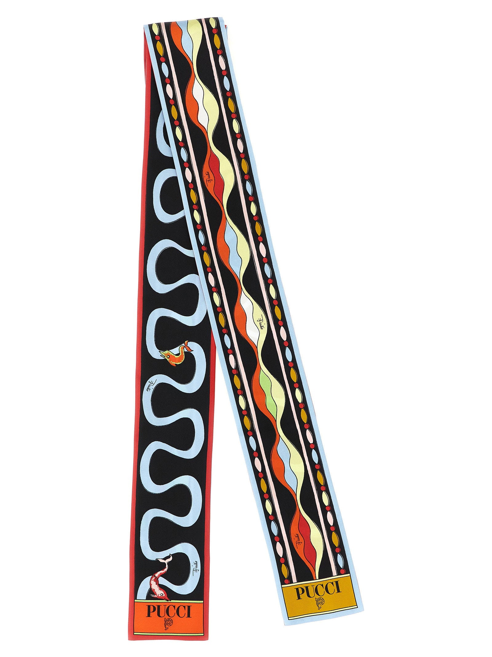 Emilio Pucci Bandeau Onda And Nawaho – 100% silk