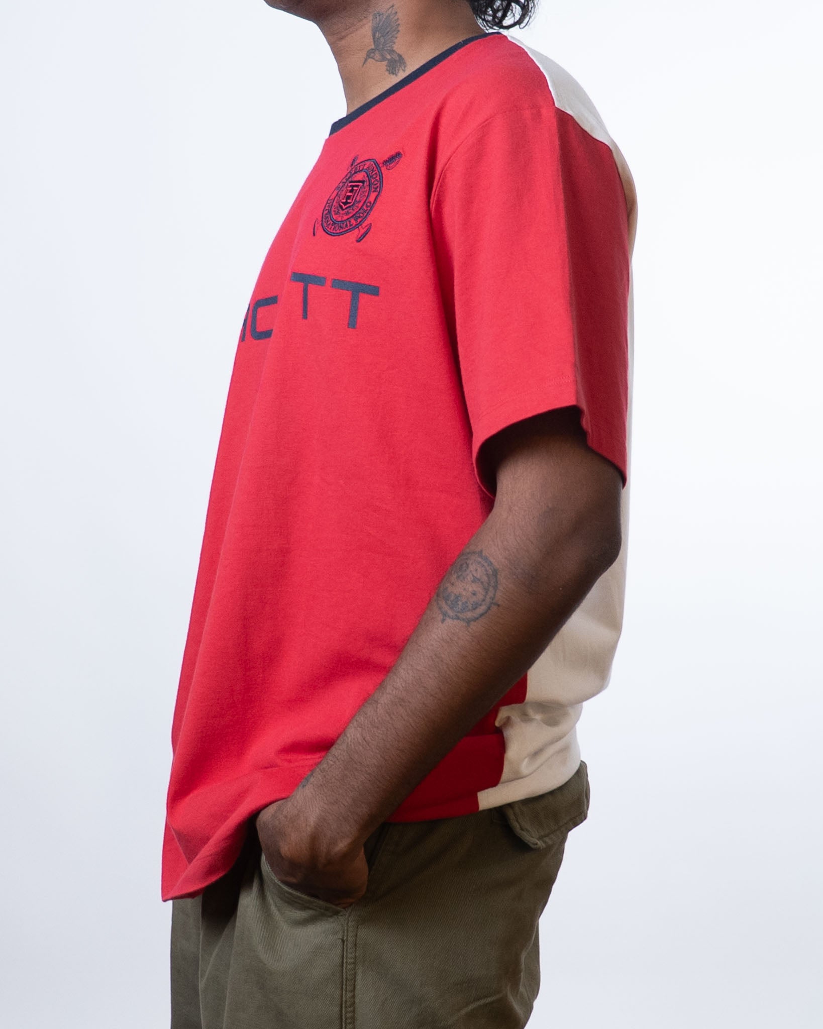 Hackett Red Crewneck Tee - view 2
