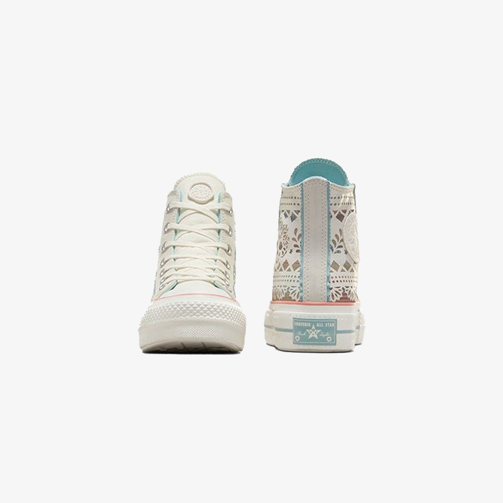Converse | CHUCK TAYLOR ALL STAR LIFT DAY OF THE DEAD { BEIGE - view 4
