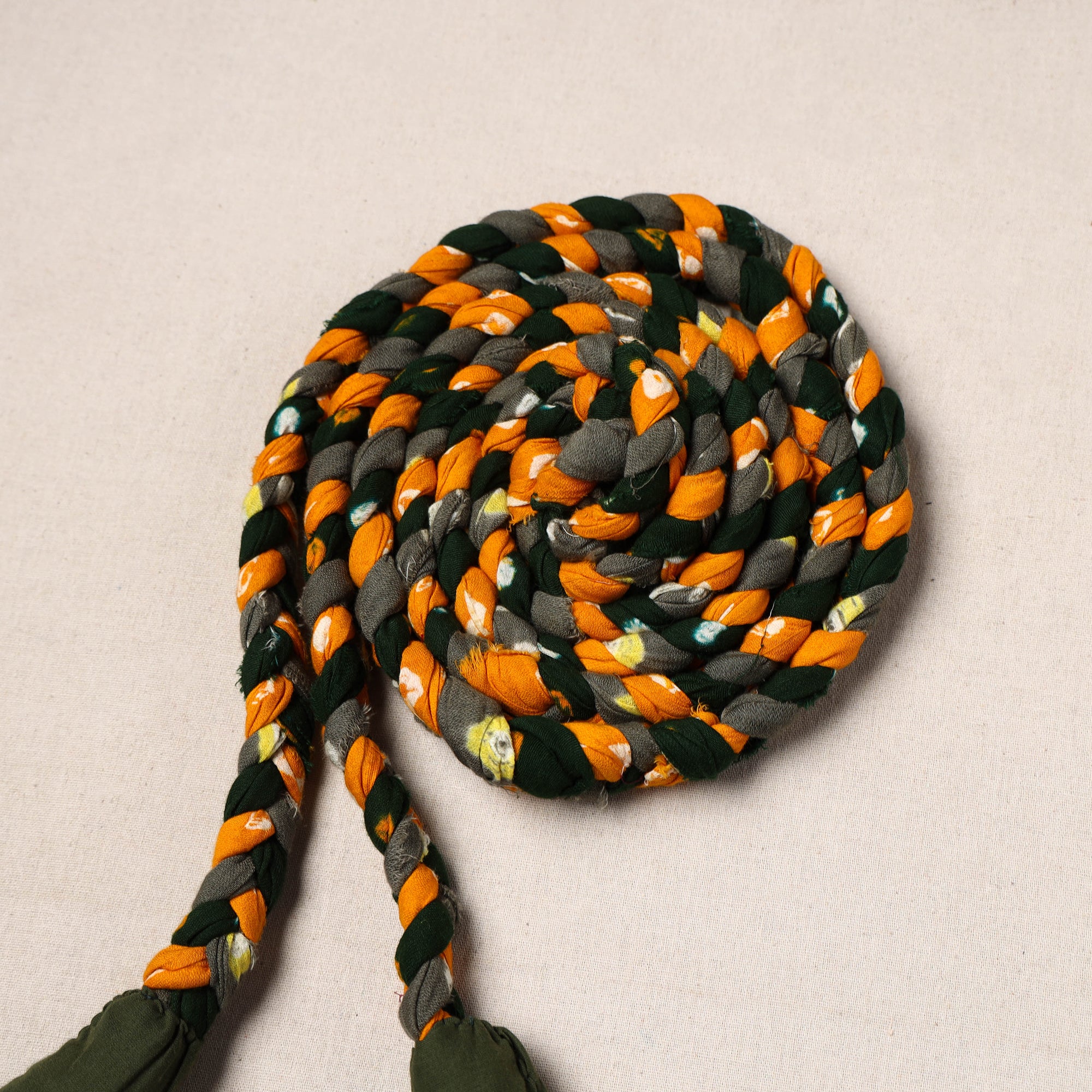 NOORI BAZAR Handmade Upcycled Fabric Skipping Rope 33 - view 2