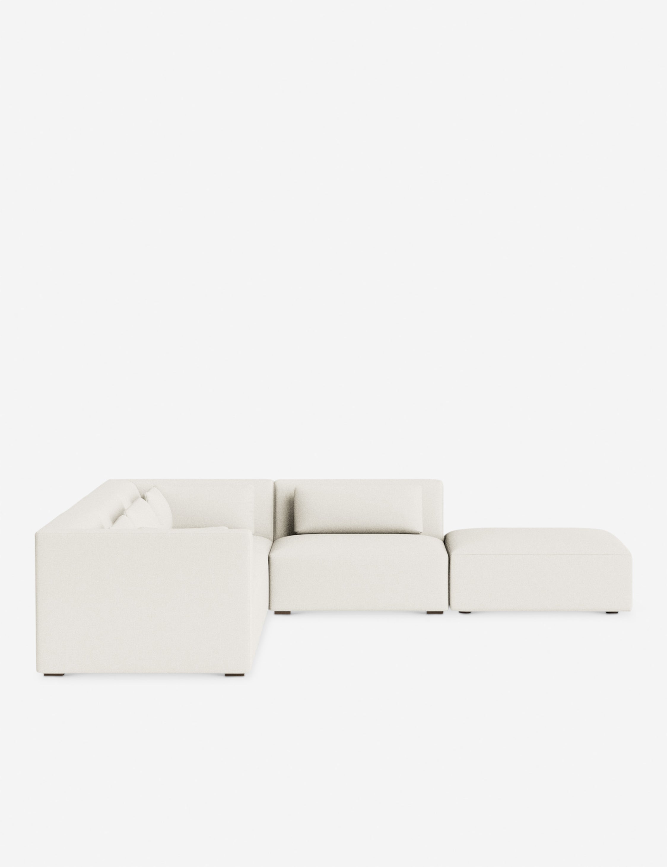 Lulu and Georgia Koh Modular Sectional Sofa With Ottoman - view 118