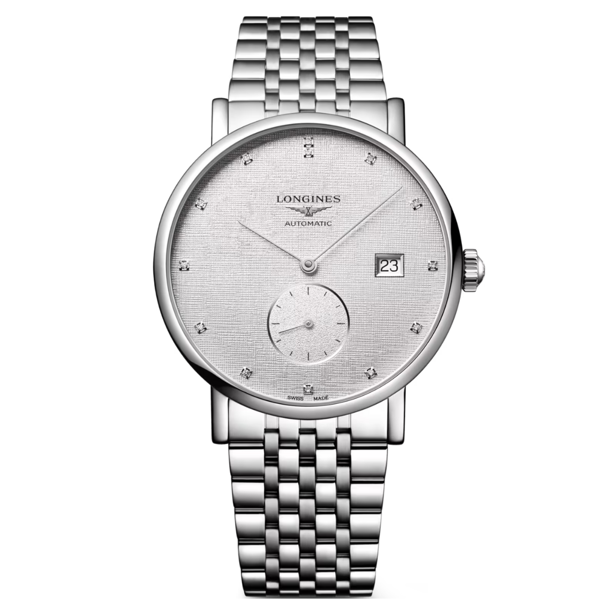 Longines La Grande Classique De Longines Striped Silver Dial Unisex 39mm - view 4