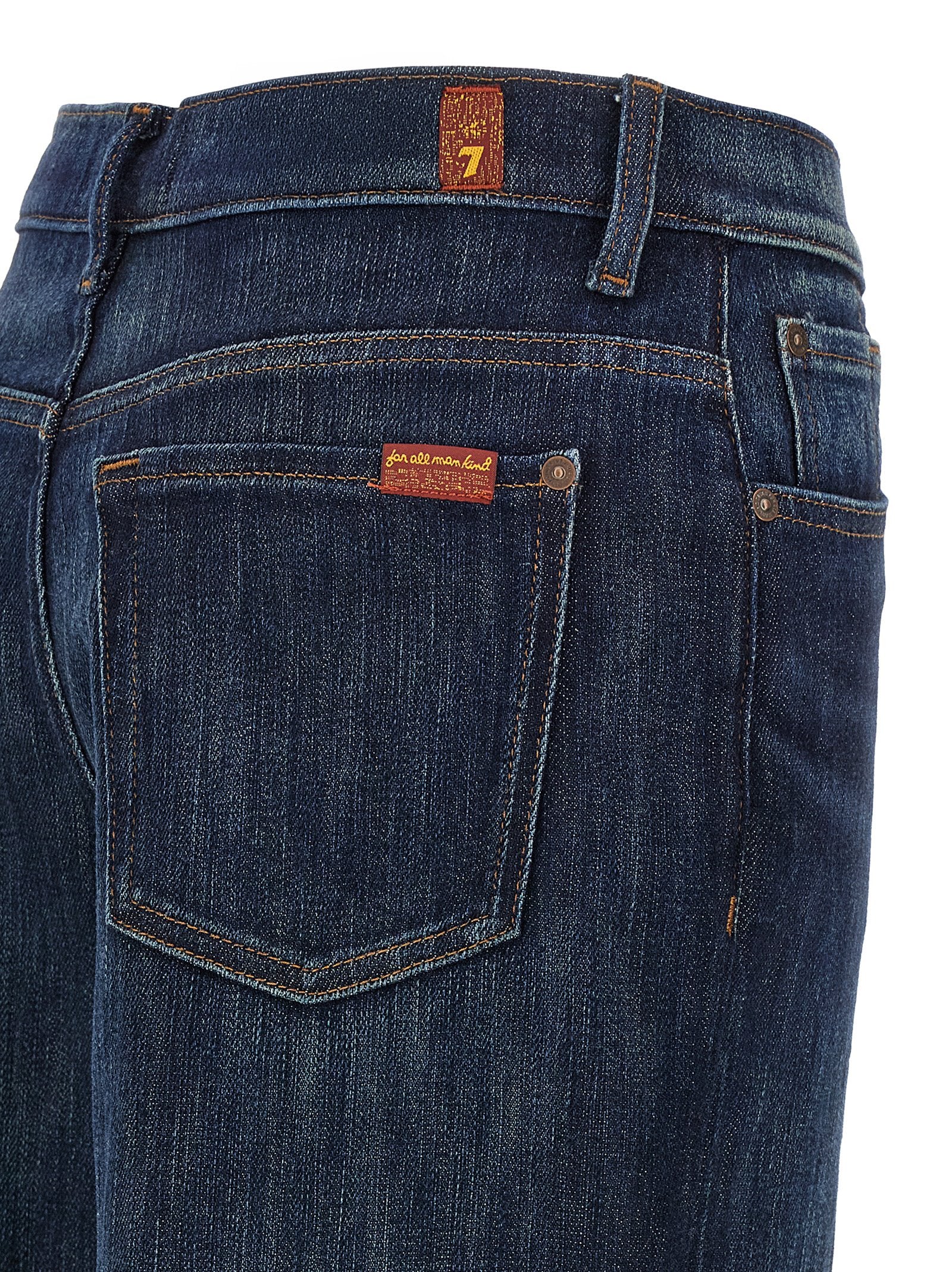 7 For All Mankind Stovepipe Jeans – 95% cotton, 5% elastane - view 4