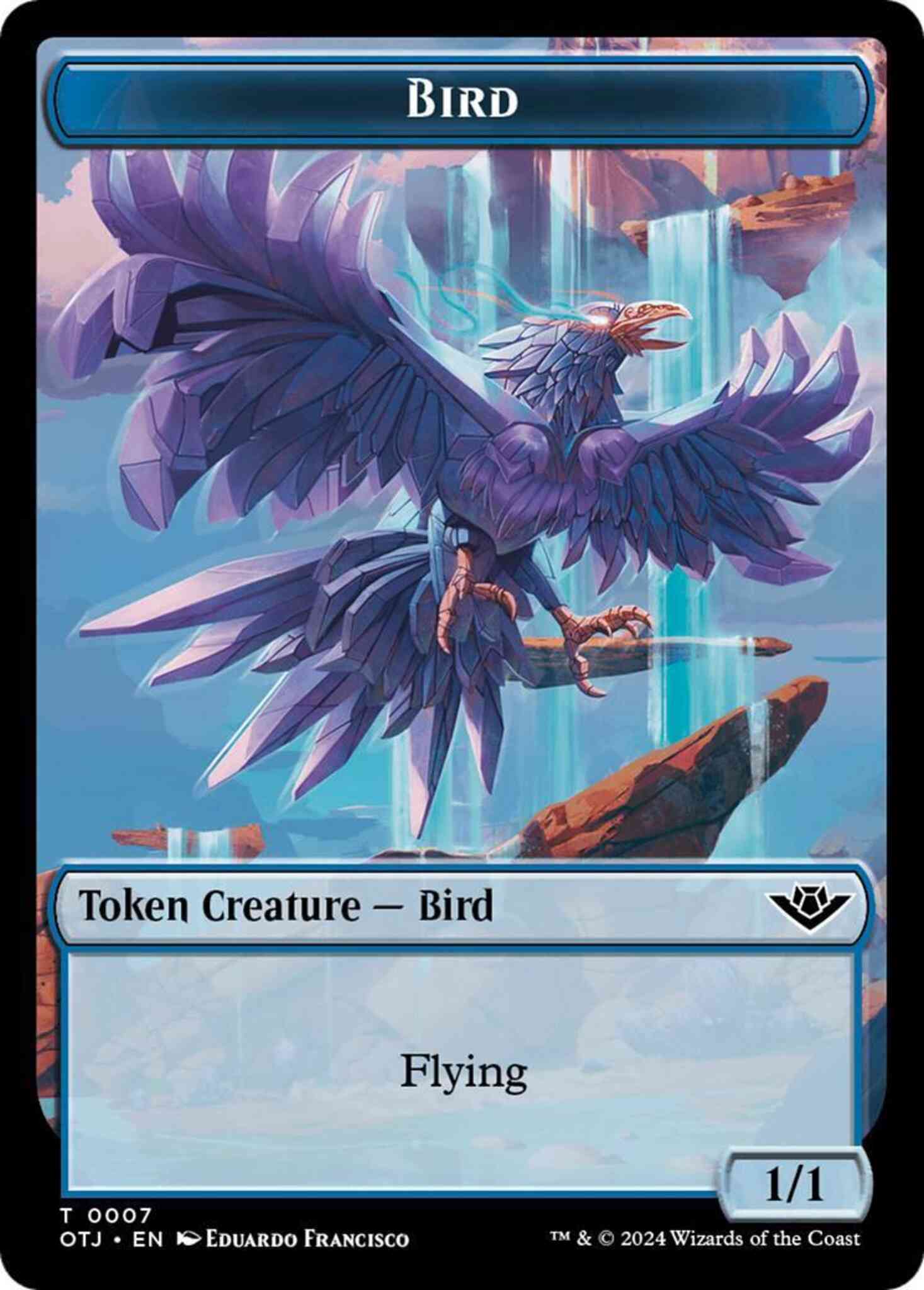 Bird token 07 – Magic Bird Token [07] [Outlaws of Thunder Junction: Tokens] [Non-Foil]
