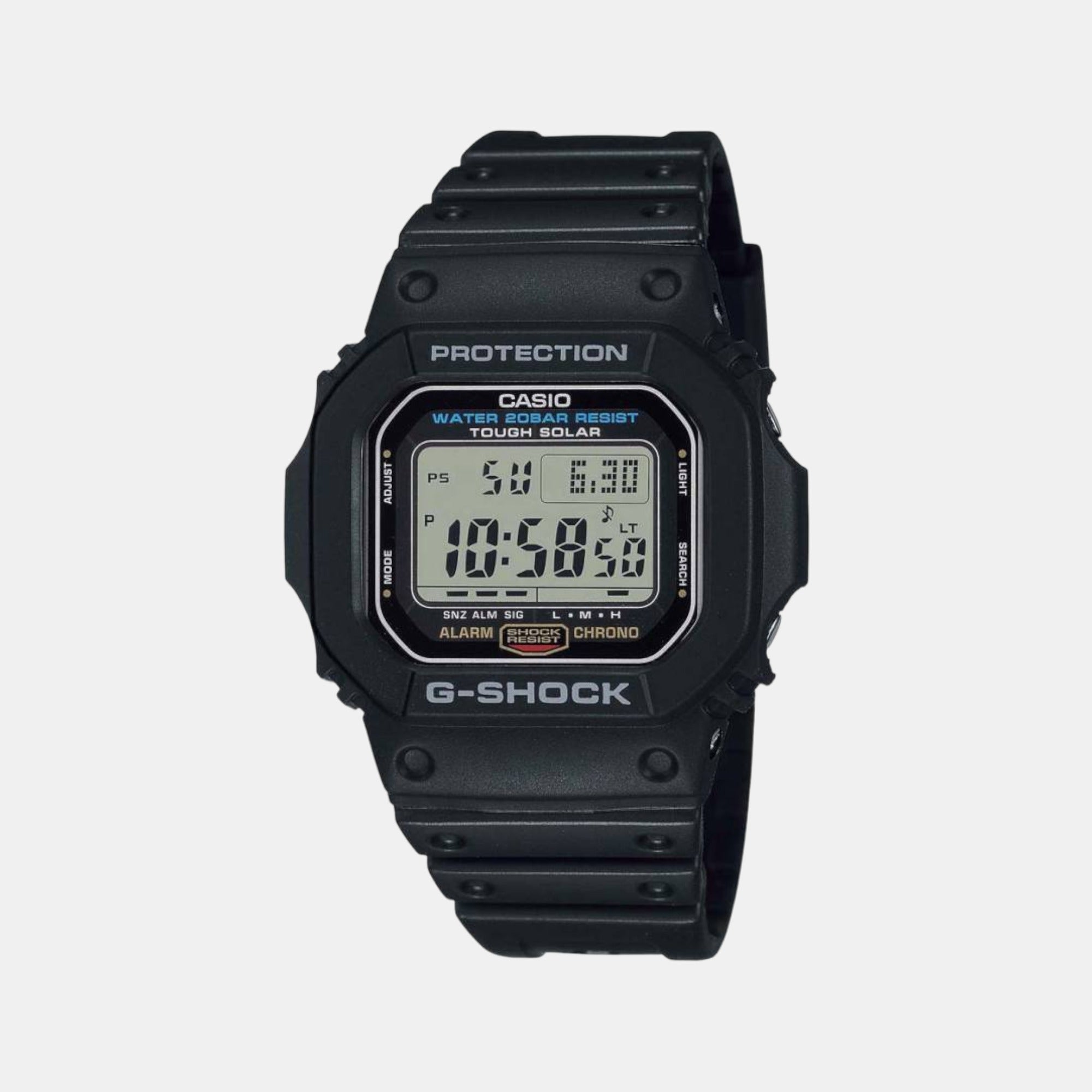 Casio G-Shock Men Quartz Black Dial Digital Resin Watch G1166