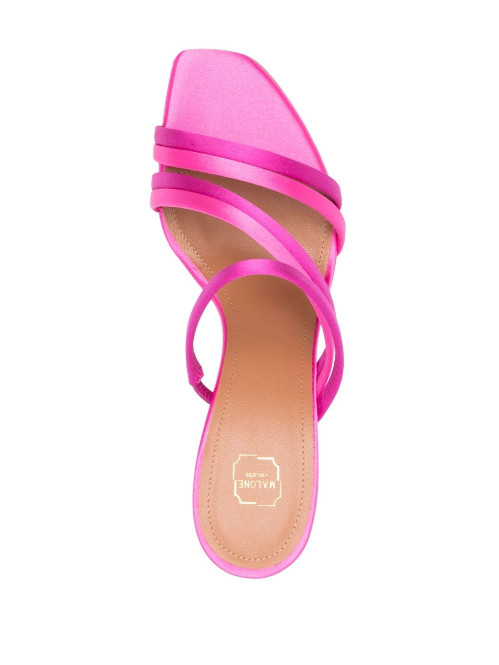 Malone Souliers Tami 90 Satin Mules - view 2