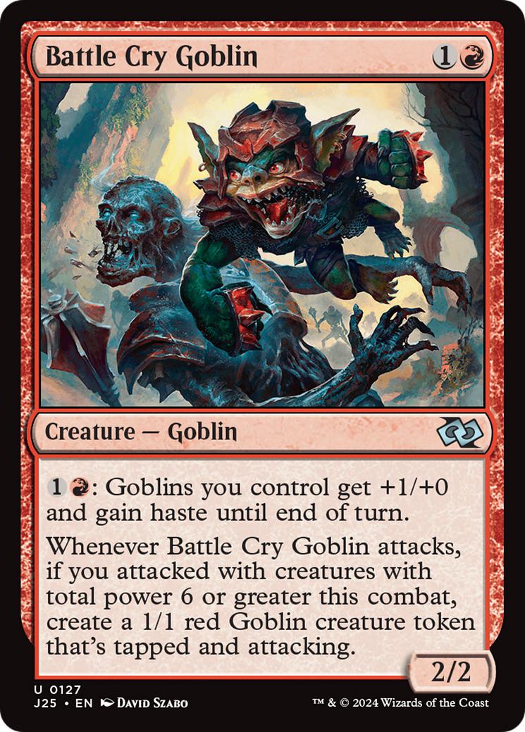 Magic Battle Cry Goblin [127] [Foundations: Jumpstart] [Non-Foil]