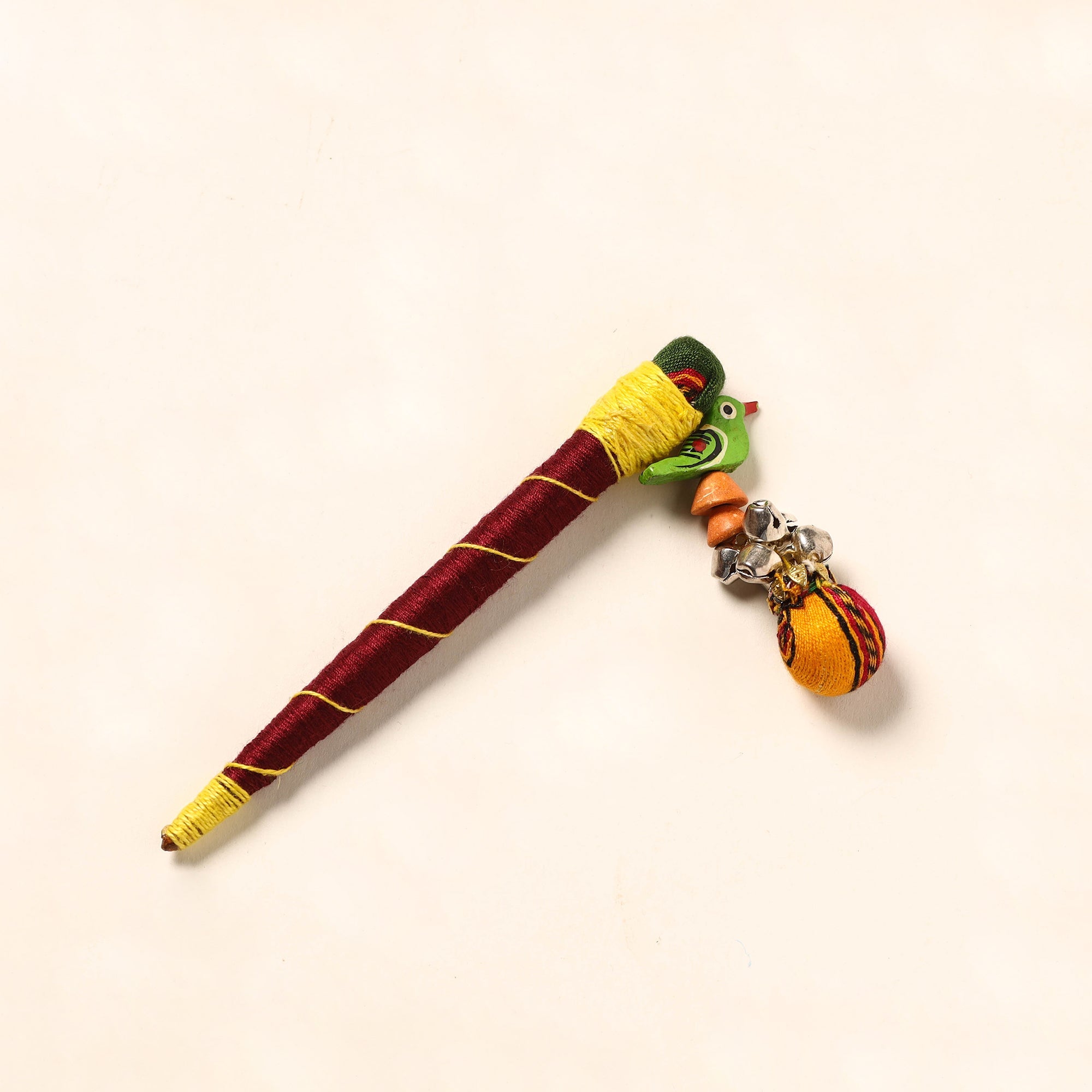 JALPARI Handmade Crochet Wooden Juda Stick 19