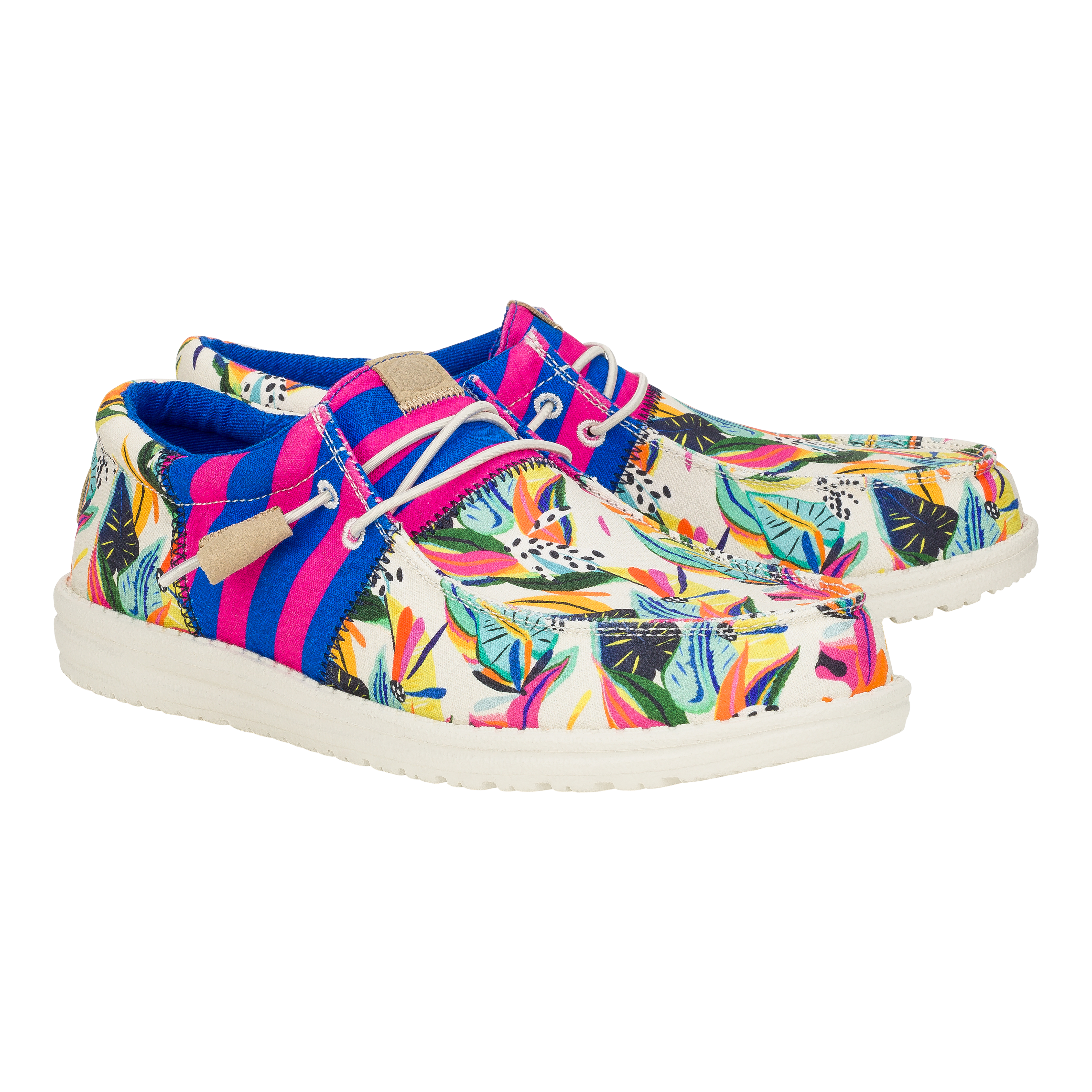 HEYDUDE shoes Wally Tri Mixed Floral - Pink/Multi - view 2