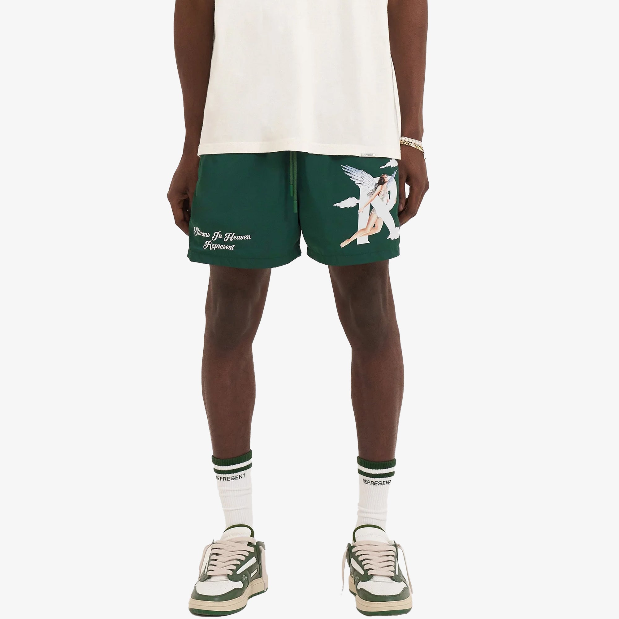 Represent | STORMS IN HEAVEN SHORTS { RACING GREEN