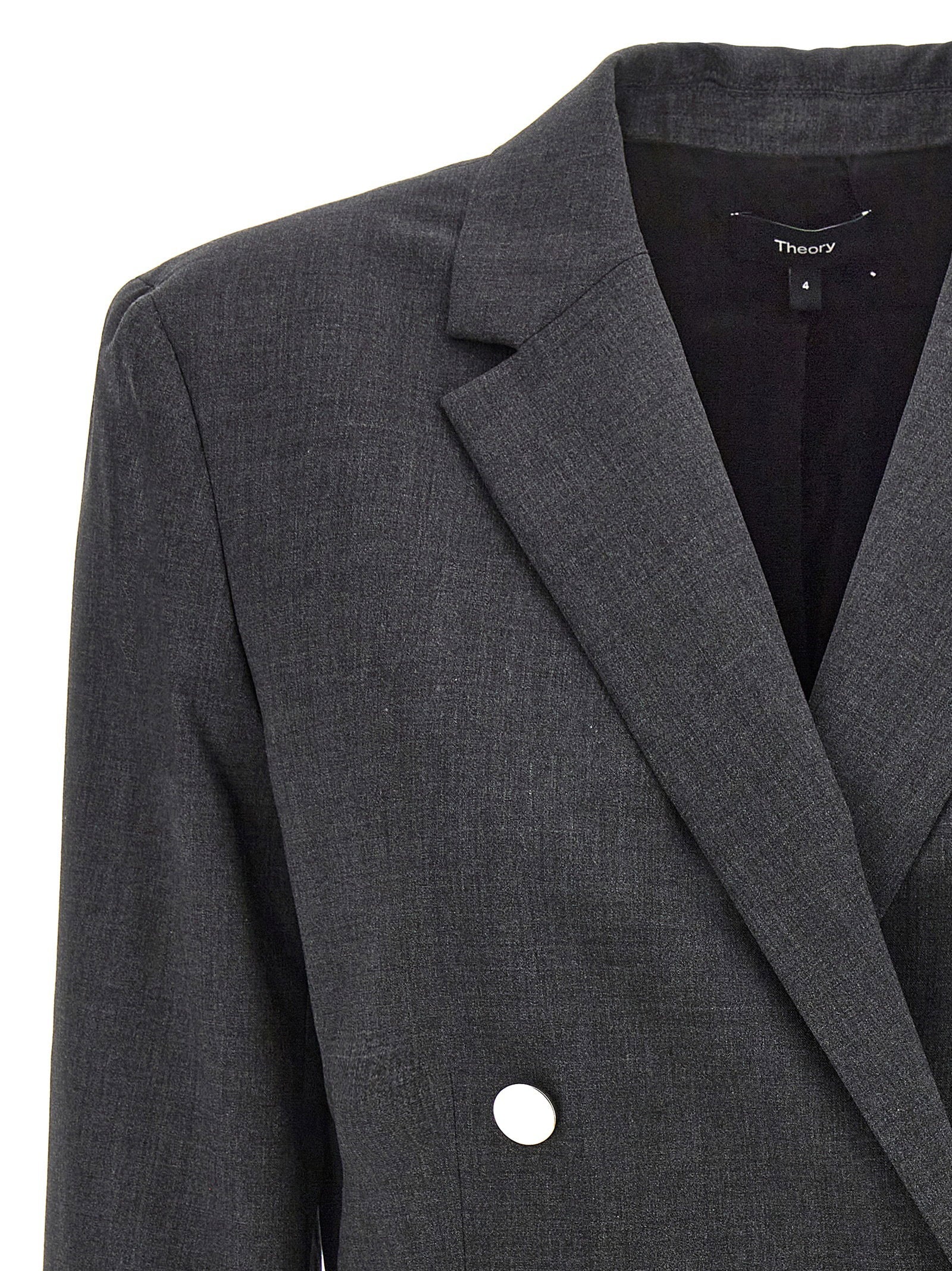 Theory Boxy Blazer – 96% wool, 4% elastane - view 3