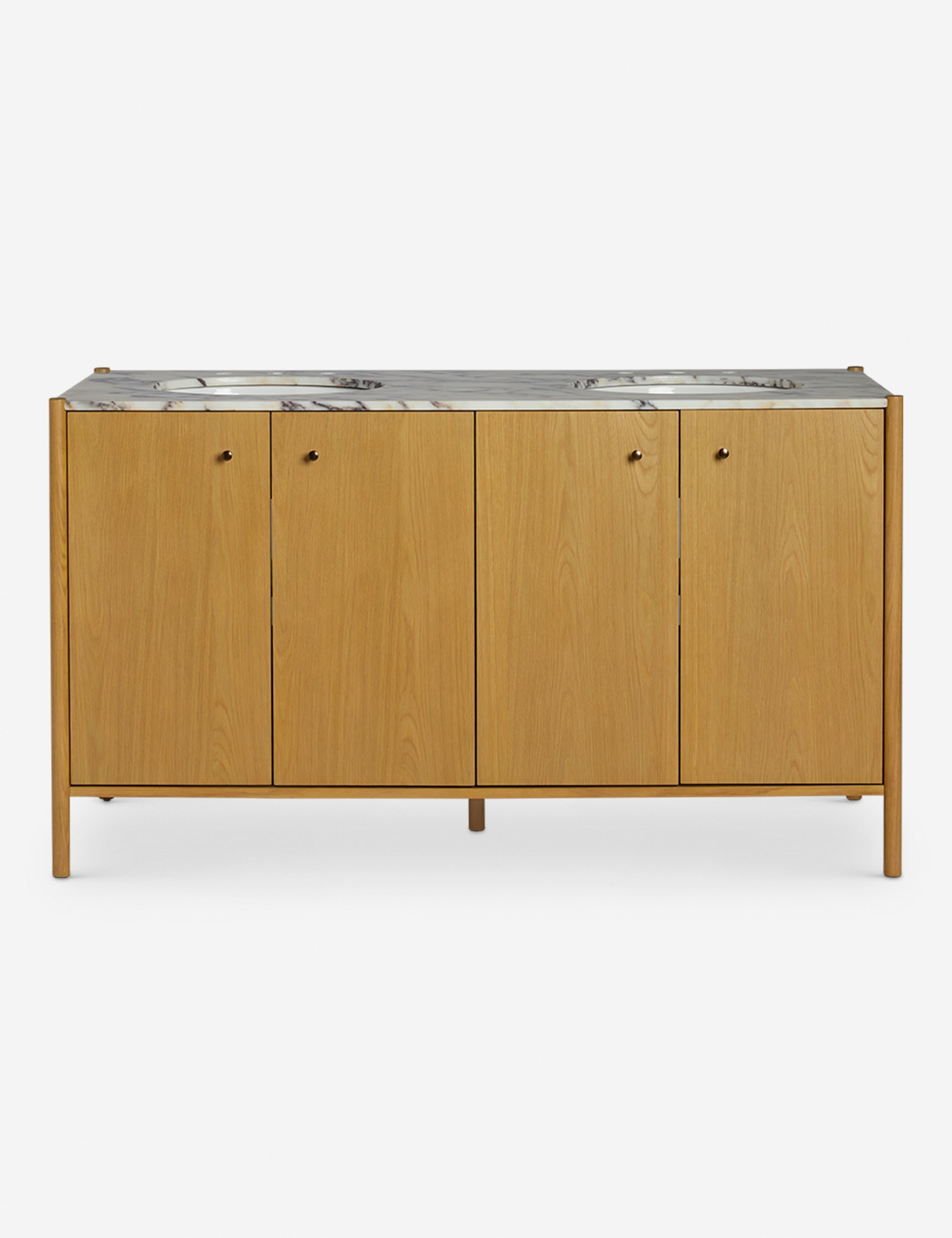 Lulu and Georgia Philana Bath Vanity – Honey Oak - view 2