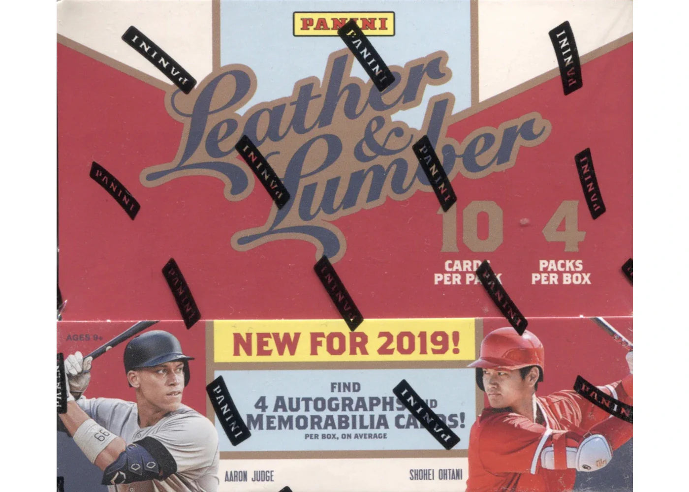 Leather lumber baseball – 2019 Panini Leather & Lumber Baseball Hobby Box