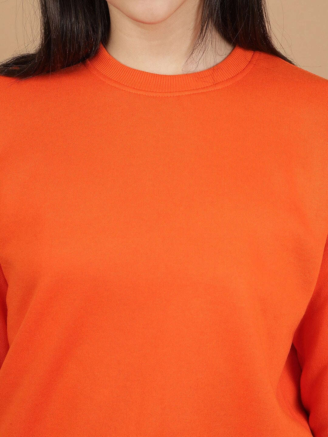 Freehand By The Indian Garage Co Women's Solid Regular Fit Sweatshirt - view 2