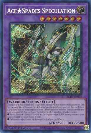 Yu-Gi-Oh! Ace Spades Speculation - BLTR-EN039 - Secret Rare - 1st Edition
