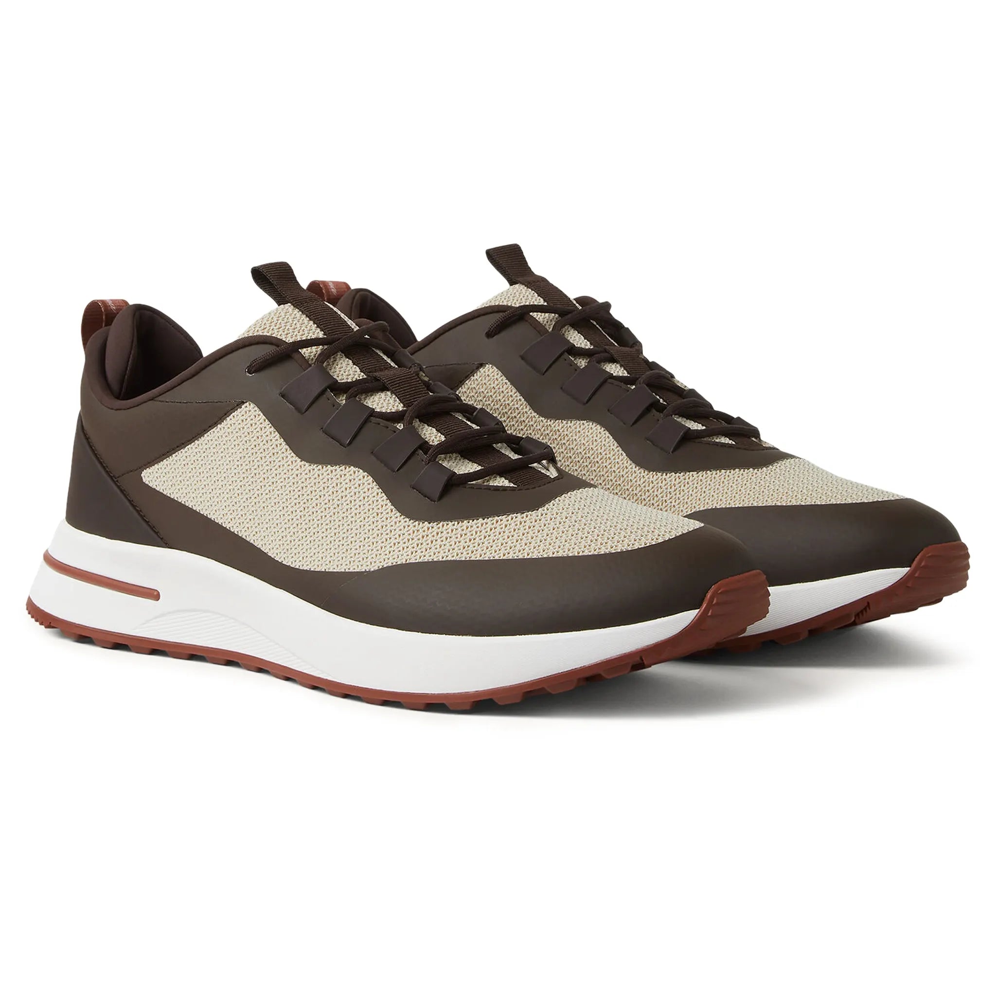 Loro Piana Week End Walk Desert Light Mesh Sneaker - view 2