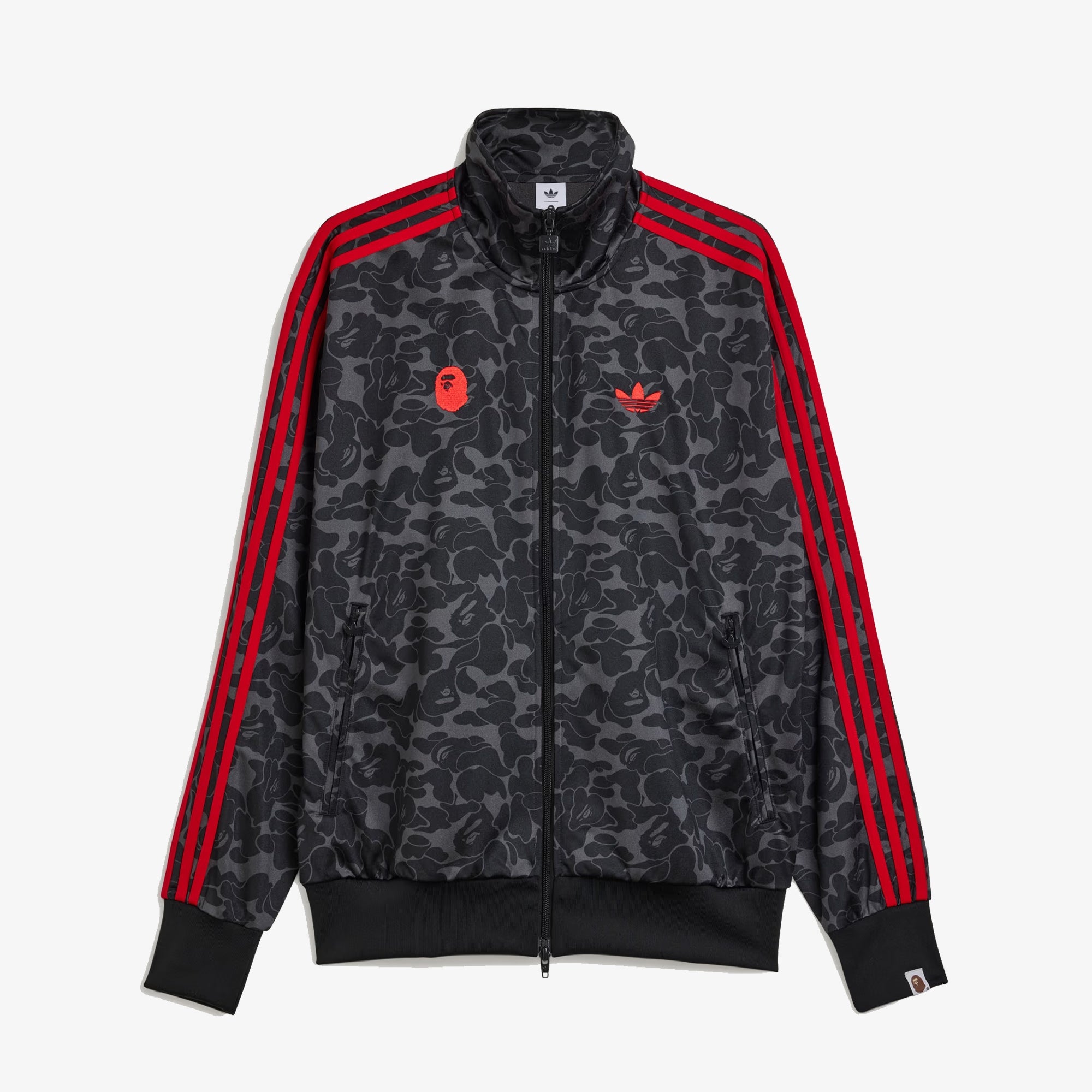 Adidas Originals | Bape Firebird Track Top { Black - view 4