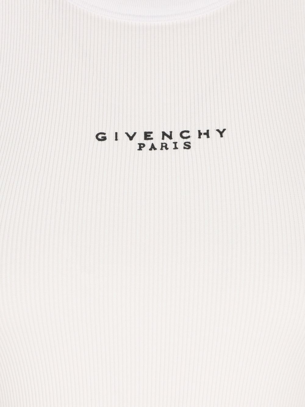 Givenchy Logo cotton tank top – 98% Cotton 2% Elastane - view 4