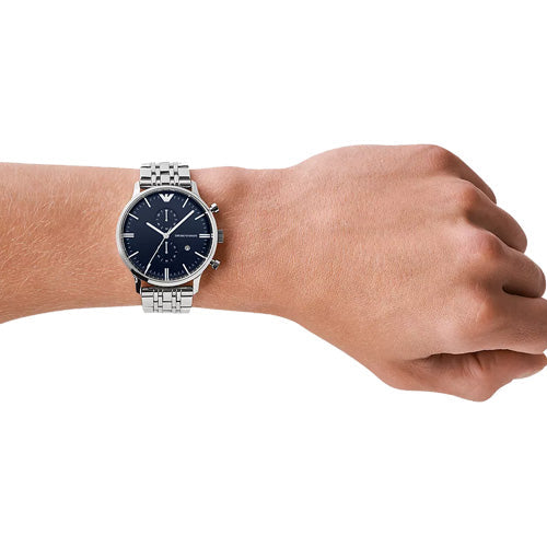 Emporio Armani Gianni Blue Dial Men 43mm AR1648 - view 2