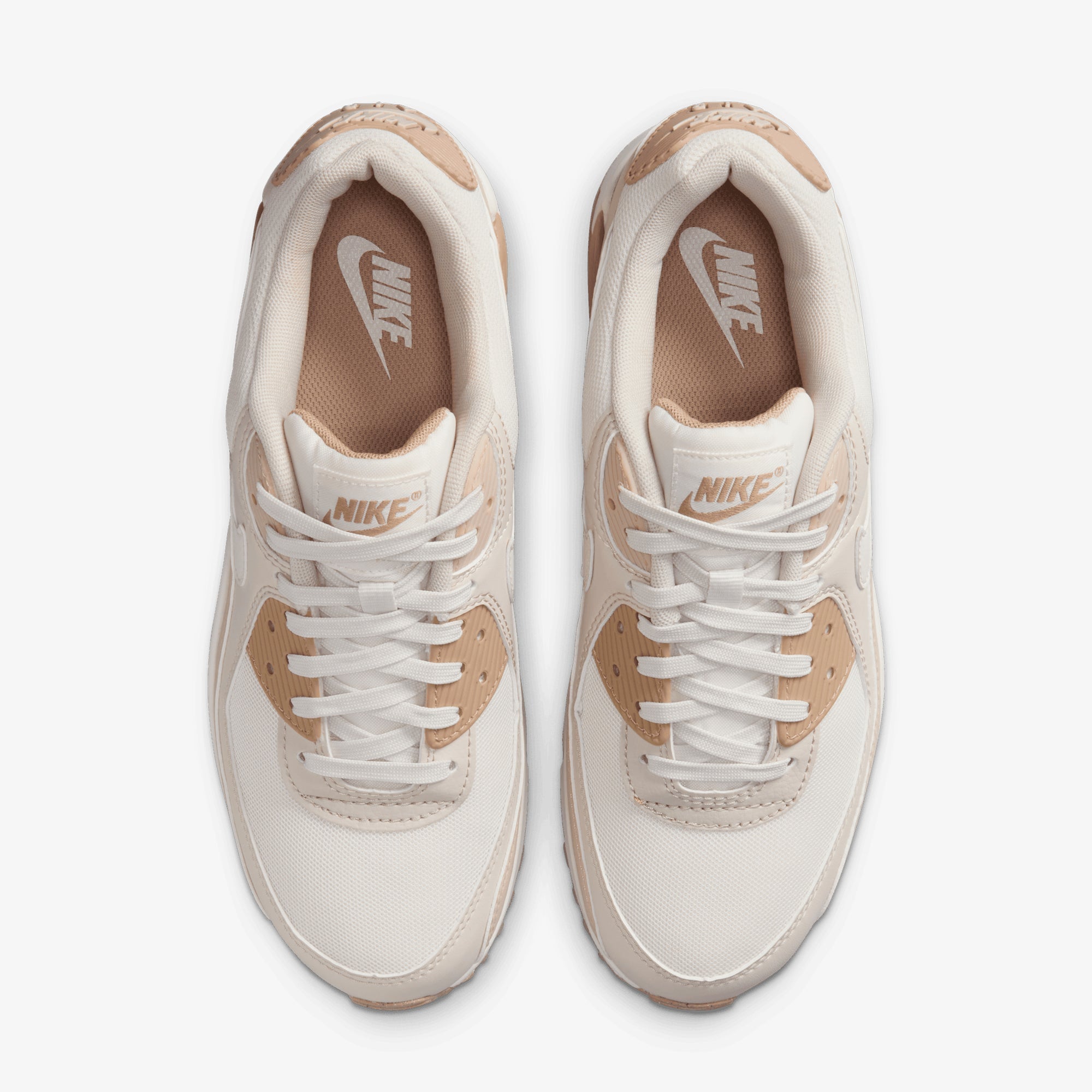 Nike | Air Max 90 { Phantom/sail-sanddrift-lt Orewood Brn - view 2