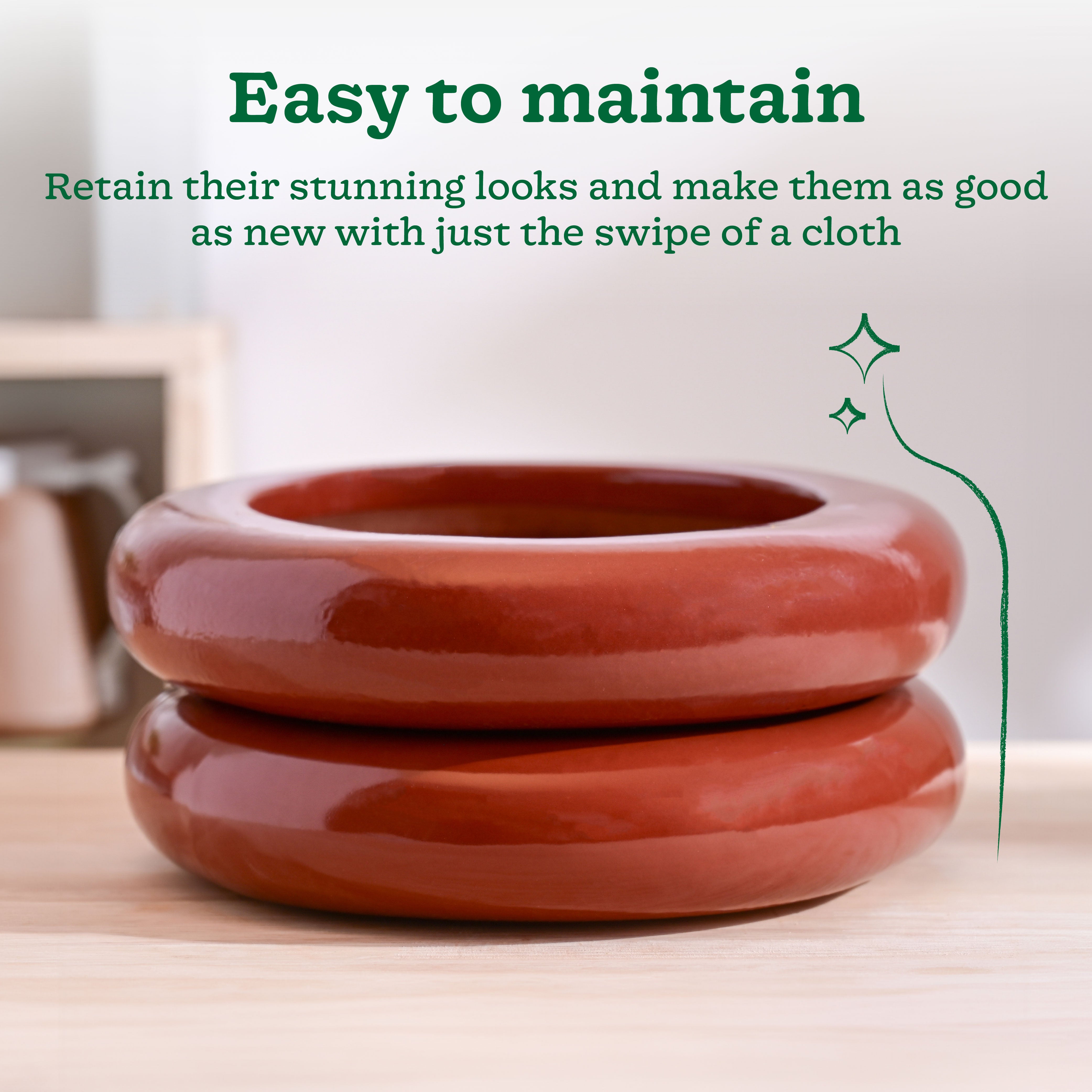 Ugaoo Tiny Kisses Ceramic Planter - view 4