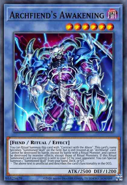 Yu-Gi-Oh! Archfiend's Awakening - FIGA-EN031 - Secret Rare - 1st Edition
