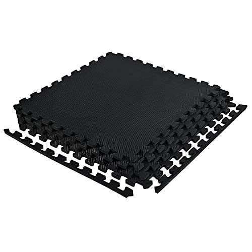 Strauss Sports Strauss Puzzle Exercise Mat Interlocking Tiles