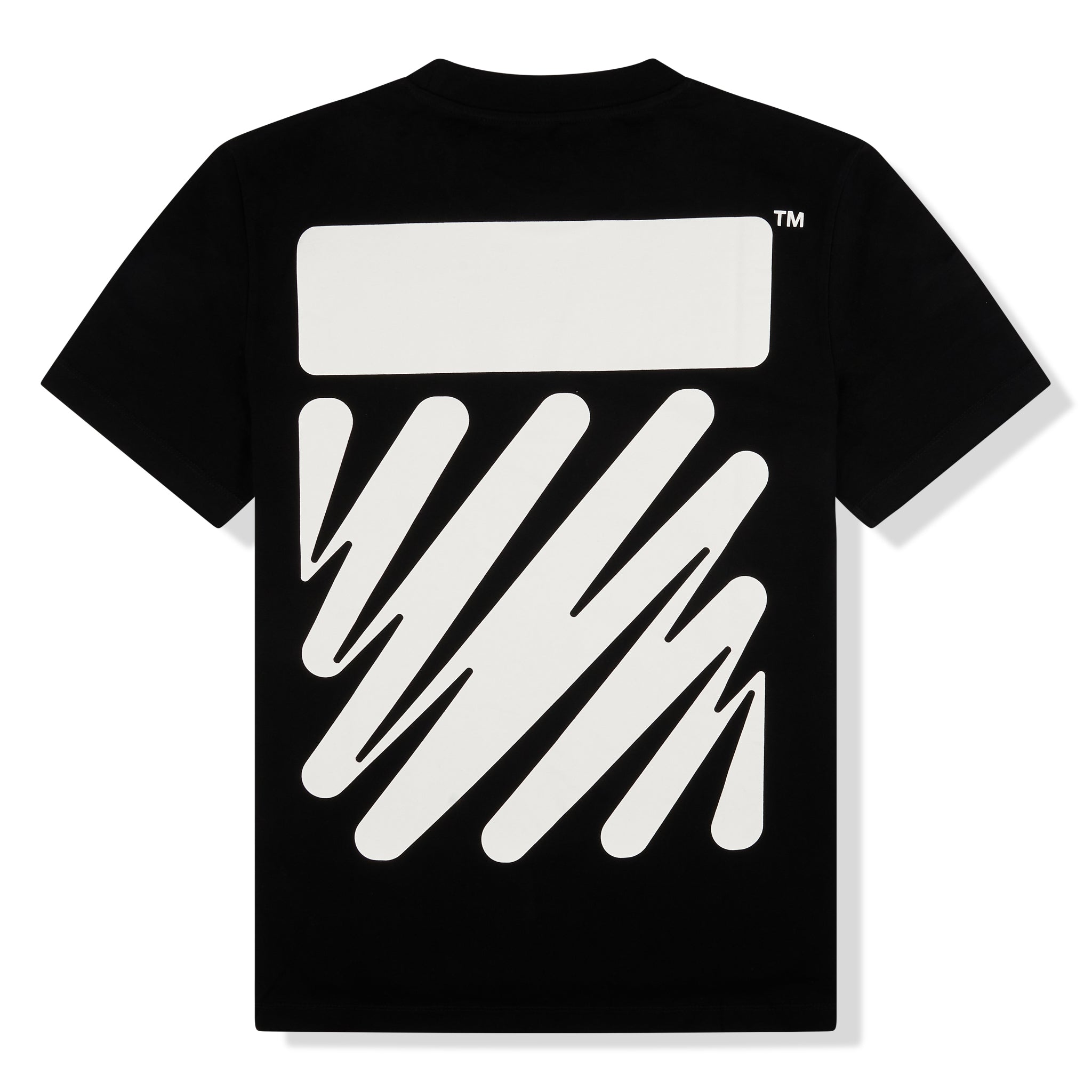 Off-White Waves Diagonals Black T Shirt - view 2