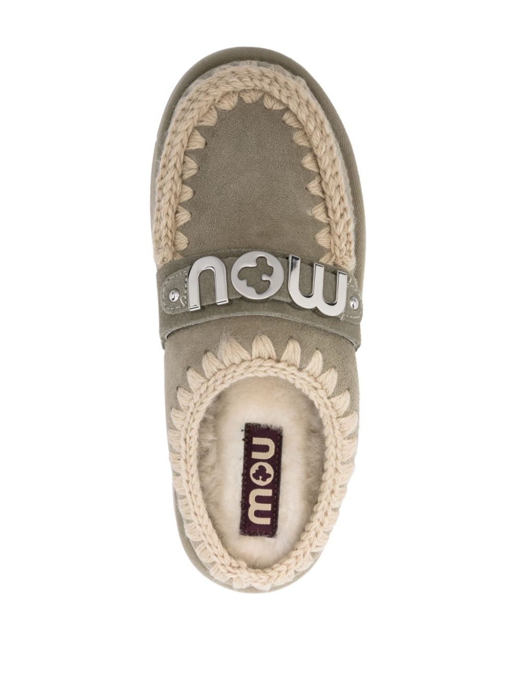 Mou Bounce clog slippers – Outer: Suede 100% - view 2