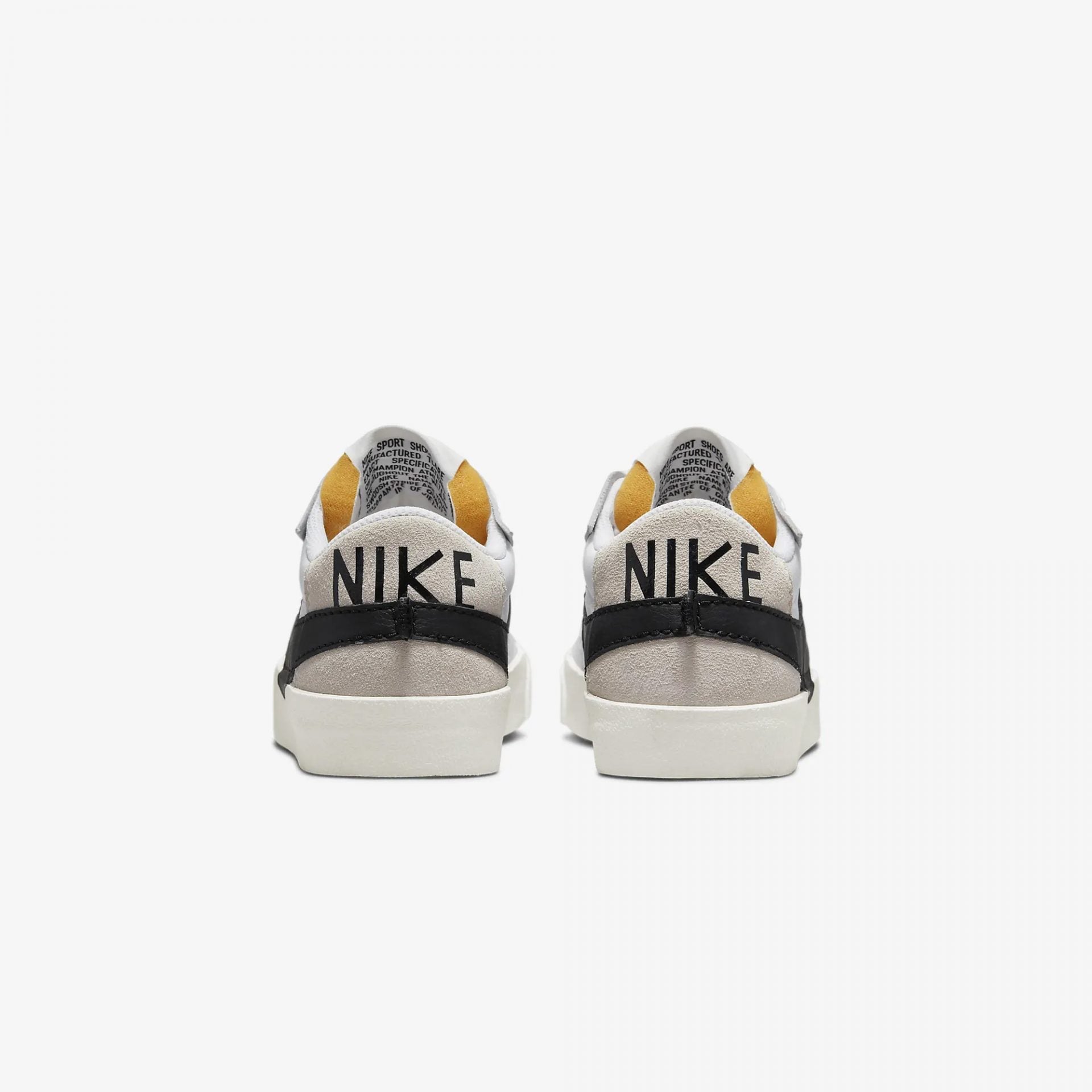 Nike | BLAZER LOW '77 JUMBO { WHITE / BLACK - view 2