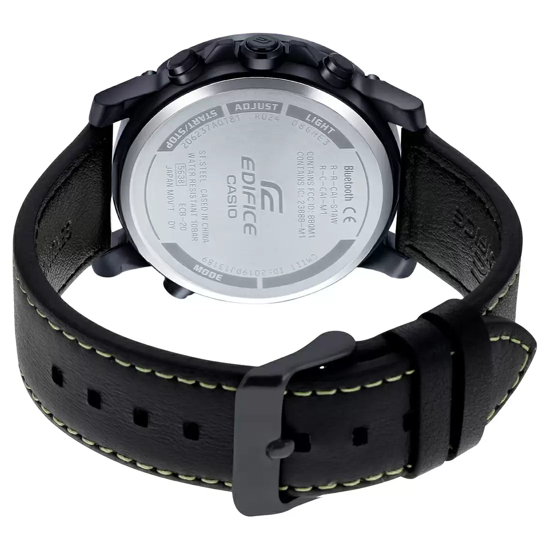 Casio Edifice Black Dial Men 46MM