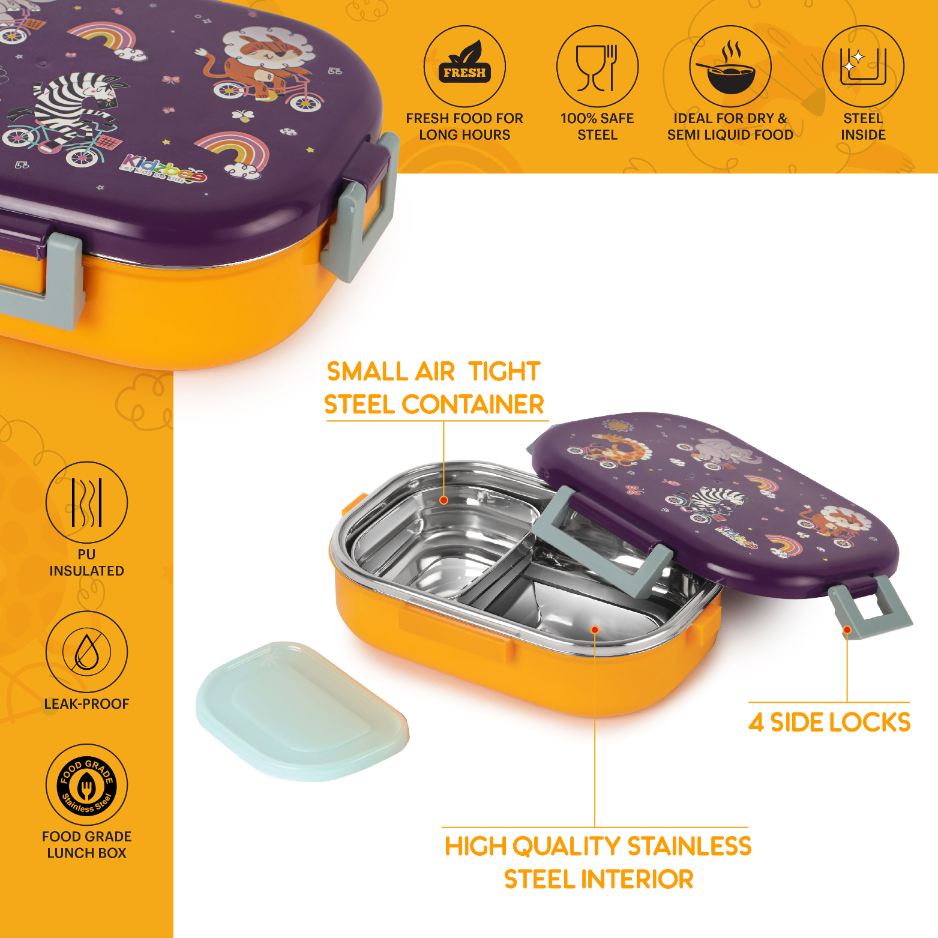 Cello Apollo 3D Design Insulated Kids Lunch Box, 700ml - view 36