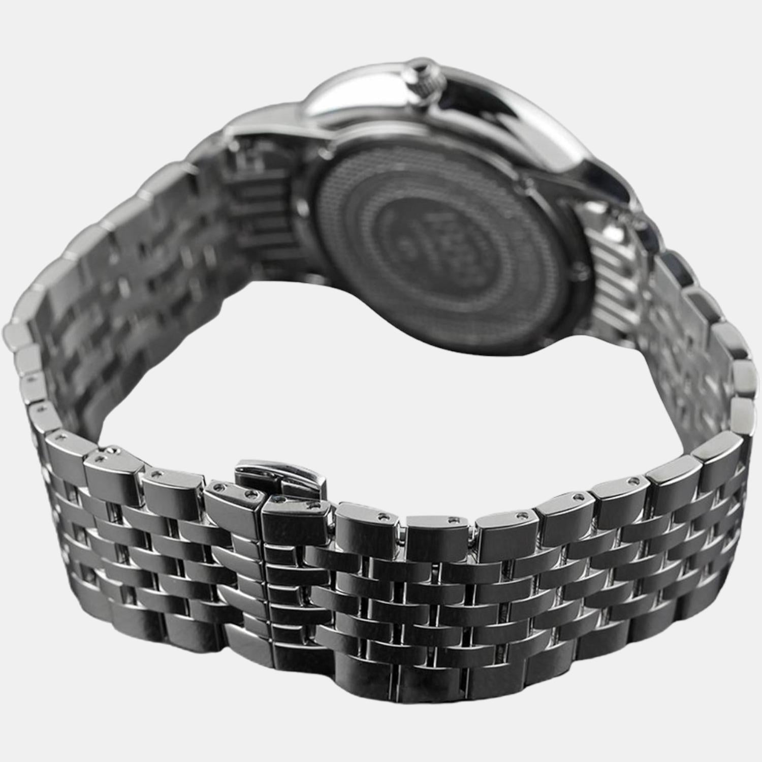 Roamer Galaxy Gents Men Quartz Silver Dial Analog Stainless Steel Watch 620710 41 15 50 - view 2