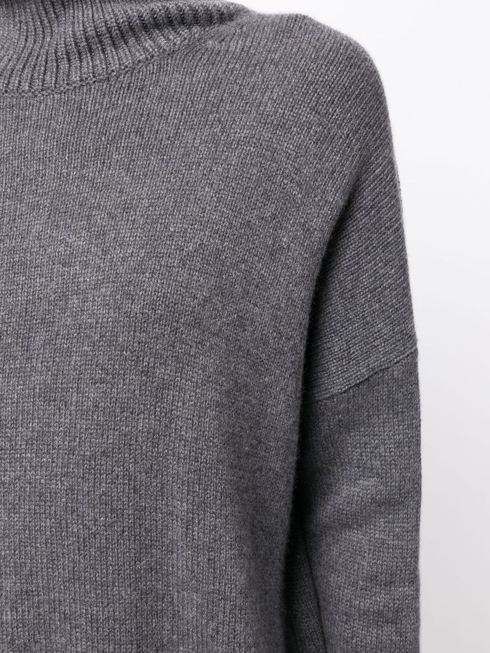 LISA YANG Sweaters DARK GREY – Cashmere 100 % - view 2