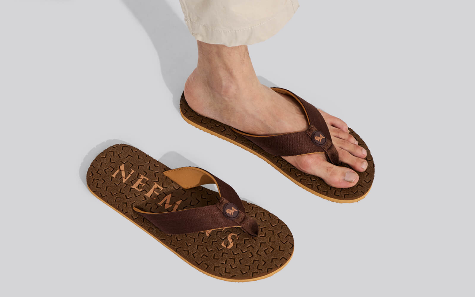 Neeman's Float Ease Flips : Tan - view 9