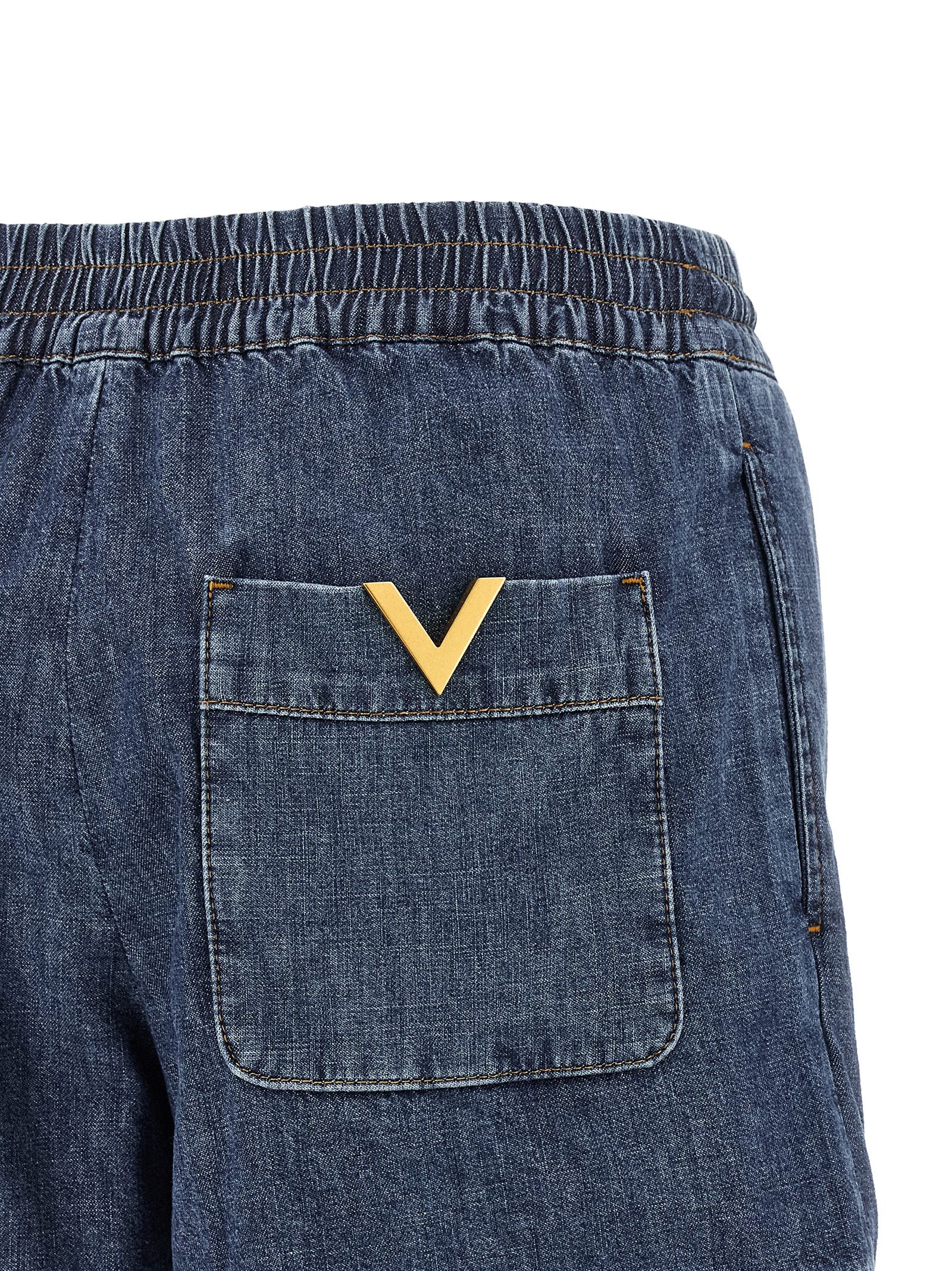 Valentino Garavani Vgold Shorts – 100% cotton - view 4