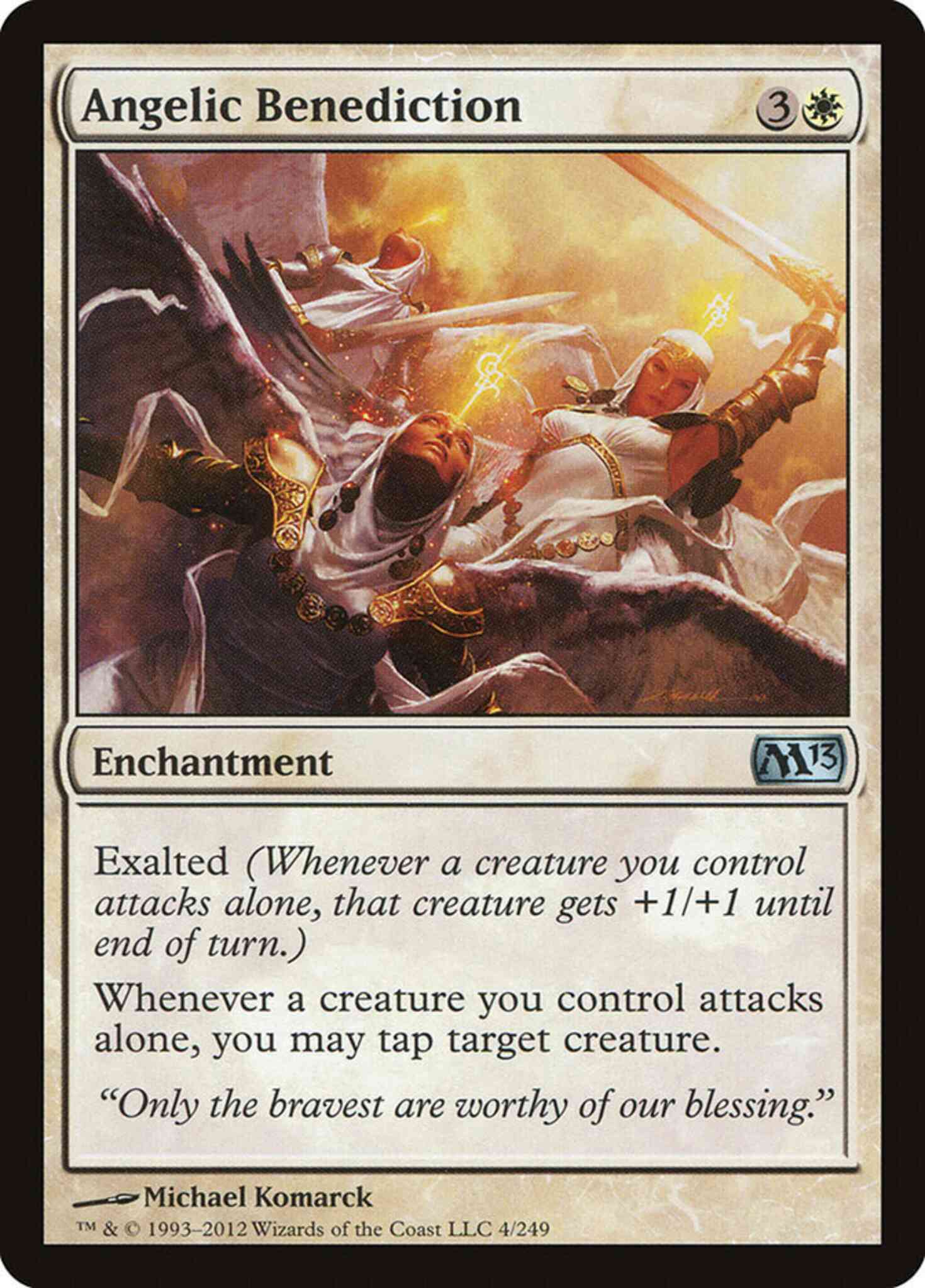 Benediction 4 magic – Angelic Benediction [4] [Magic 2013] [Non-Foil]