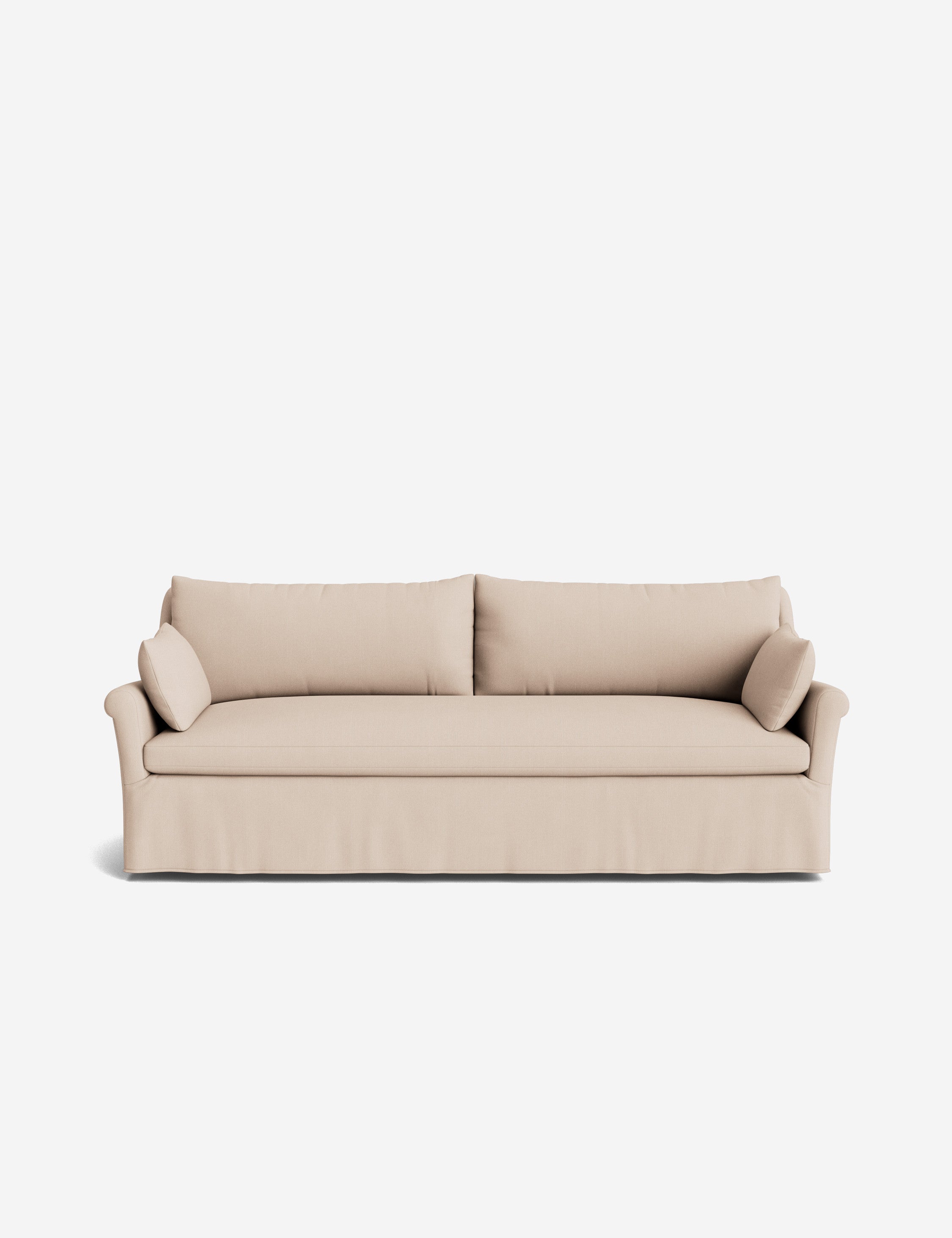 Lulu and Georgia Portola Rolled Arm Slipcover Sofa - view 119