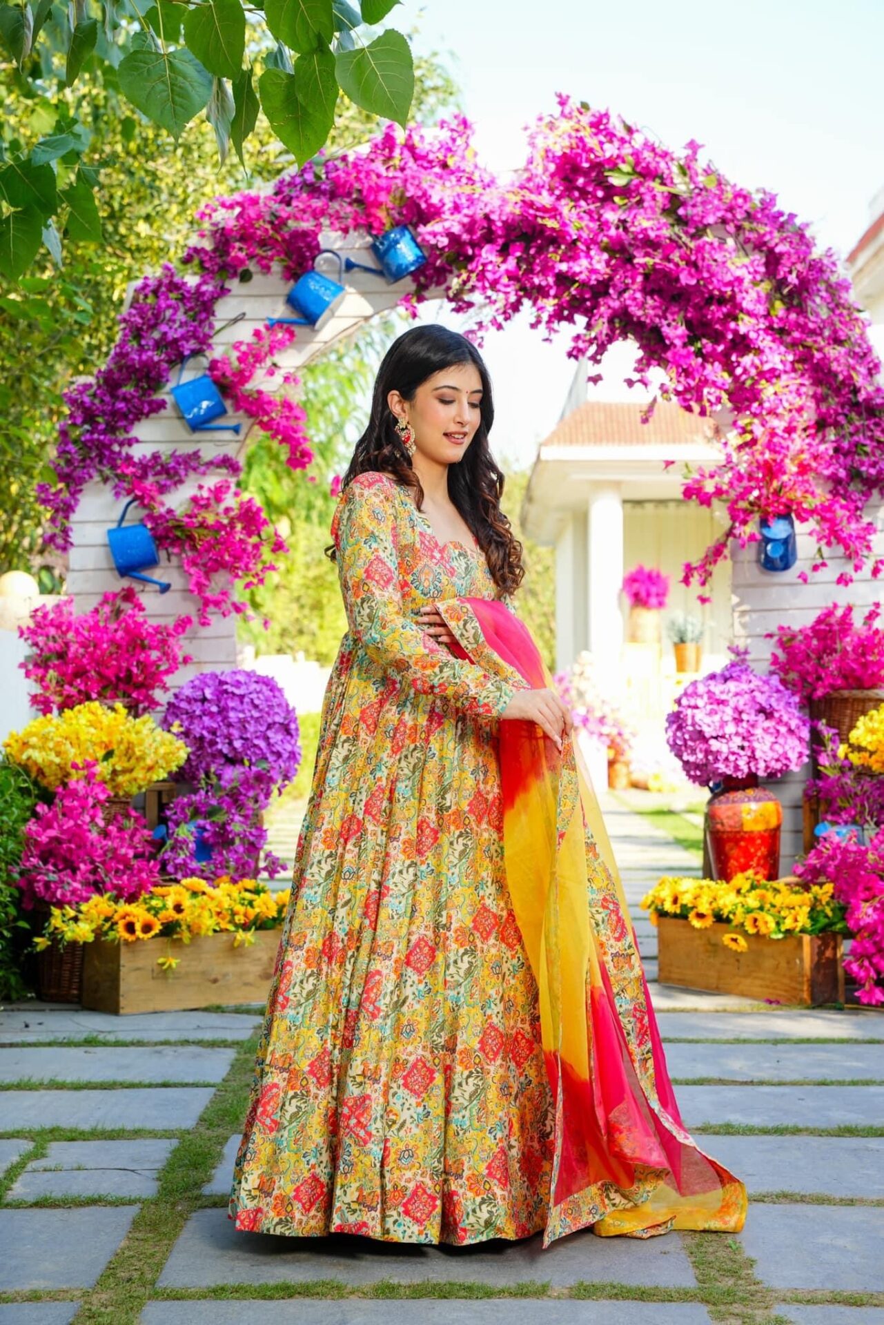 Idaho-o Vasudha muslin maxi set - view 2