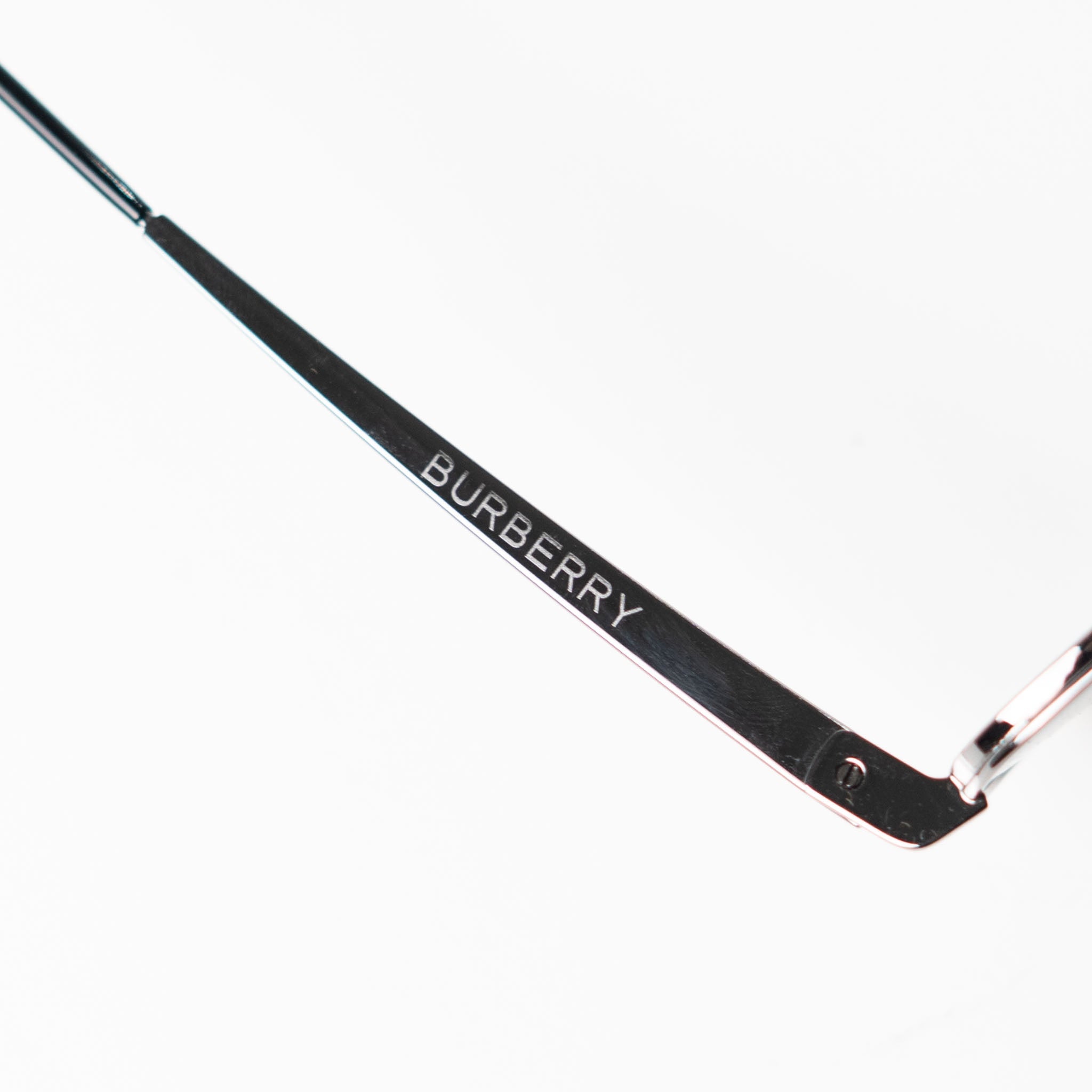 BURBERRY Silver Square Sunglasses - view 4