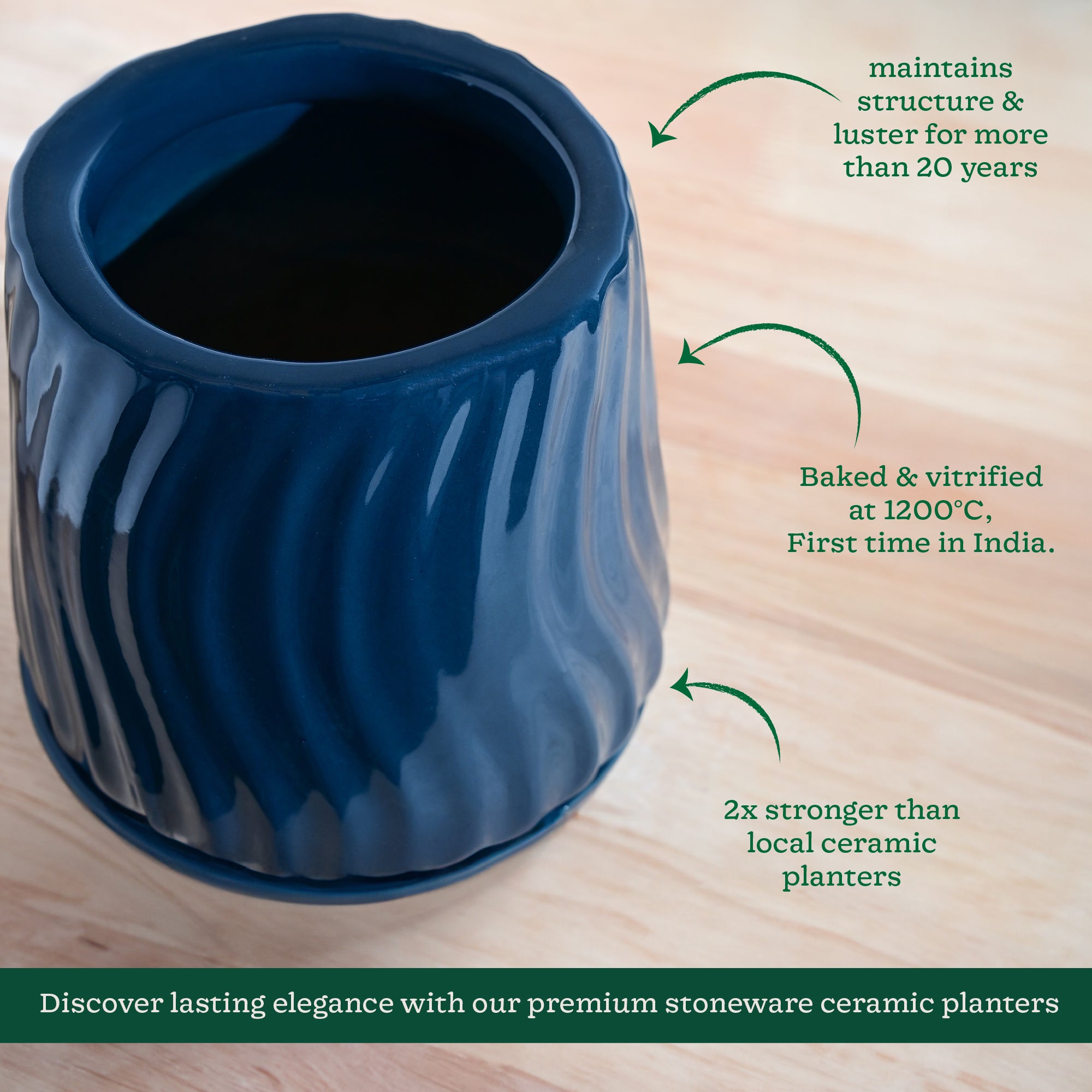 Ugaoo Fallen Angel Ceramic Planter - view 13