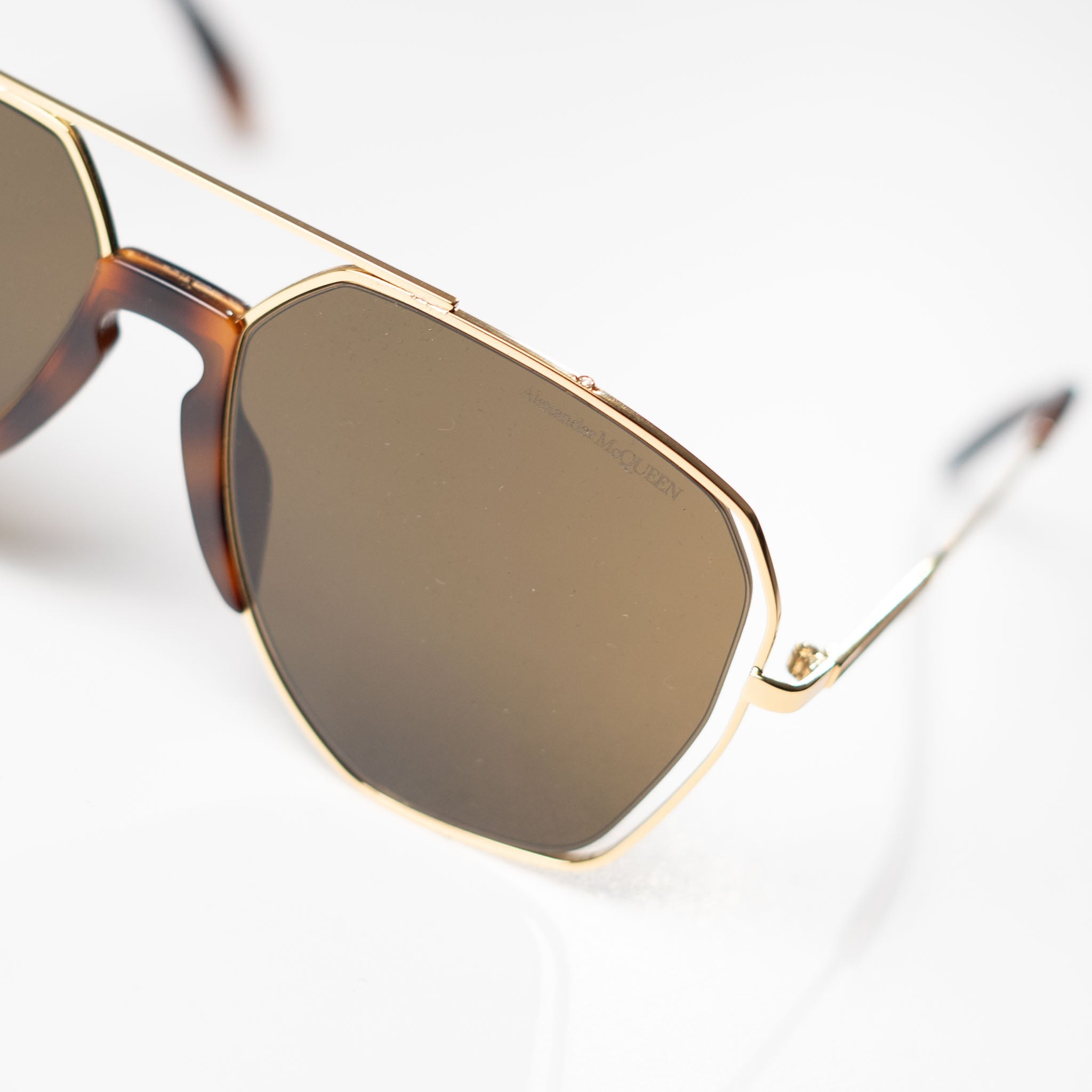 Alexander McQueen Brown Sunglasses - view 4