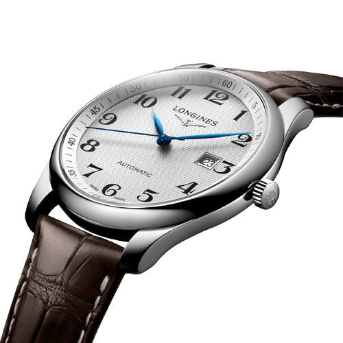 Longines Master Collection Silver Barleycorn Dial Men 42mm - view 2