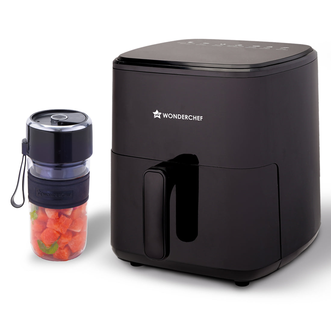 Wonderchef Evita Air Fryer + Nutri-cup Zip Portable Blender